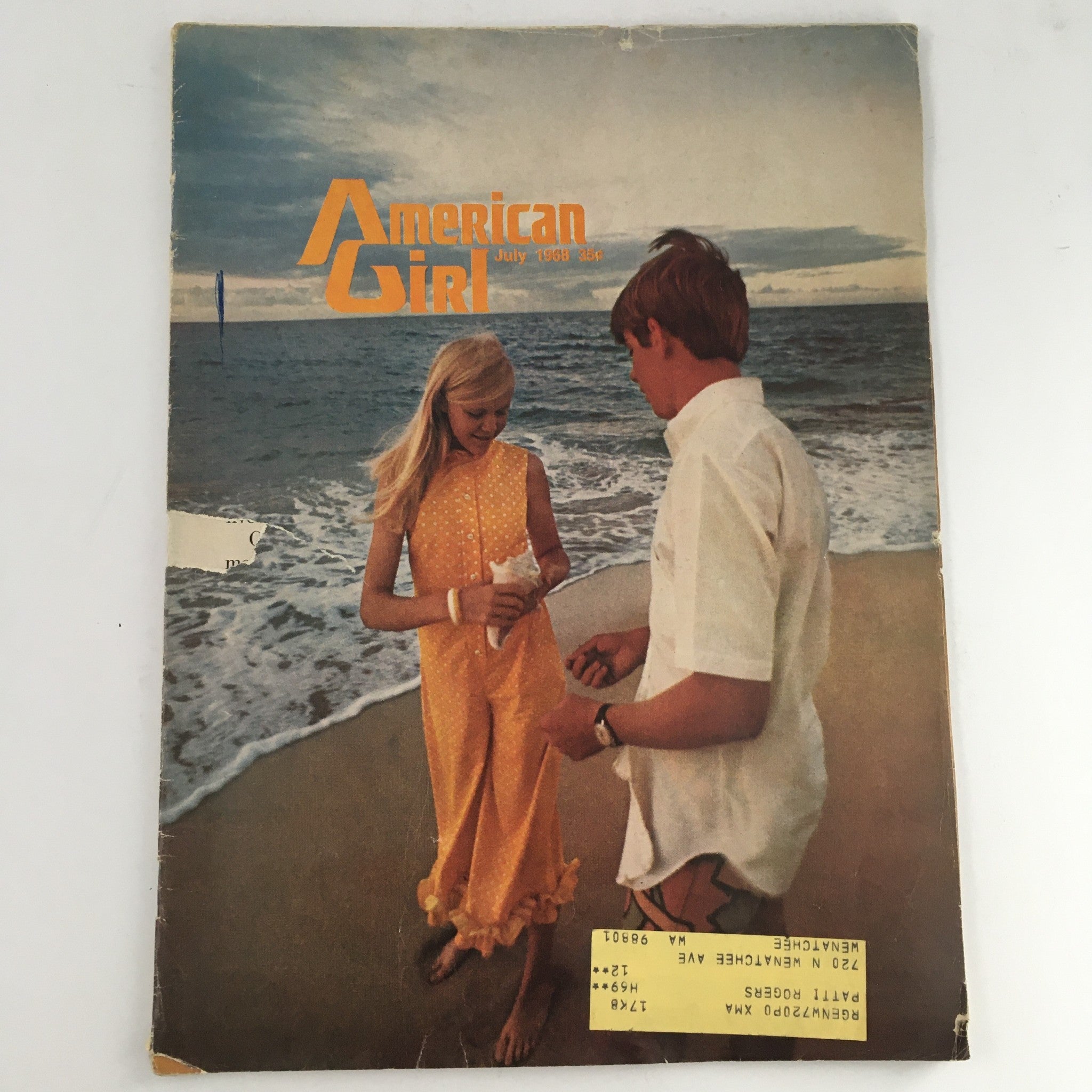 American Girl Magazine July 1968 Girl Scout & Teen Fashion & Lifestyle