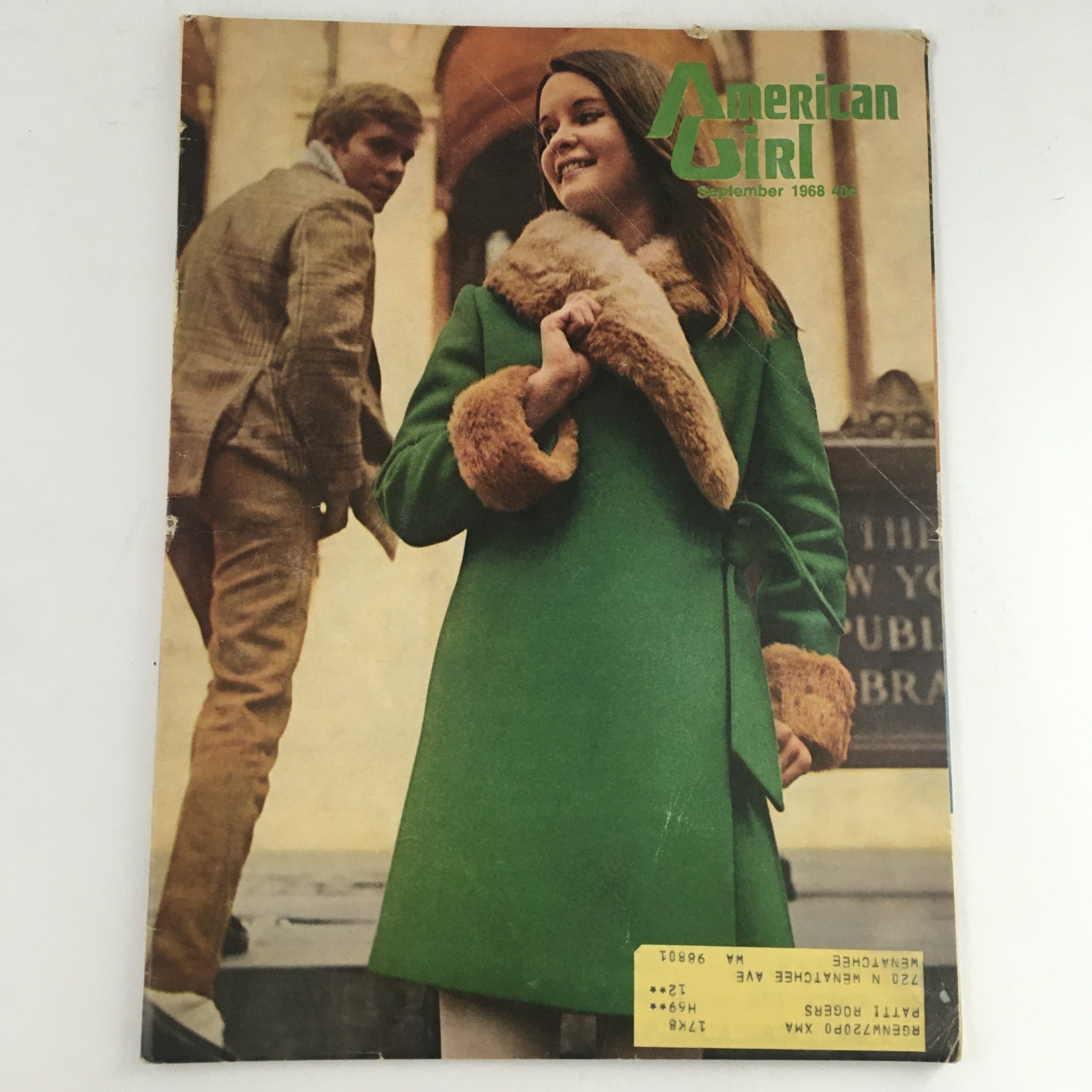 American Girl Magazine September 1968 Aretha Franklin Feature & Teen Lifestyle