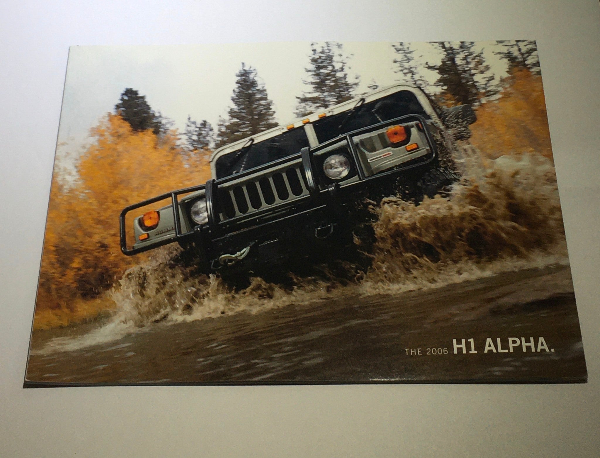 2006 Hummer H1 Alpha Dealer Sales Brochure Catalog Photo Book - Last Year - RARE