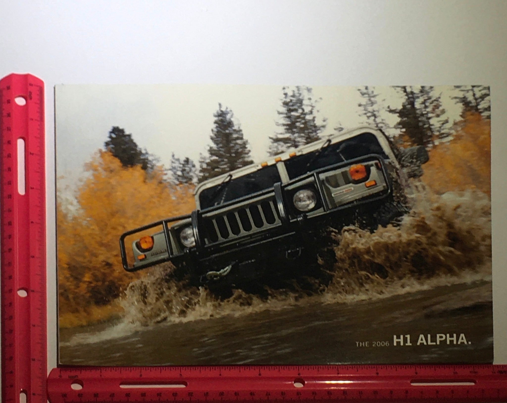 2006 Hummer H1 Alpha Dealer Sales Brochure Catalog Photo Book - Last Year - RARE