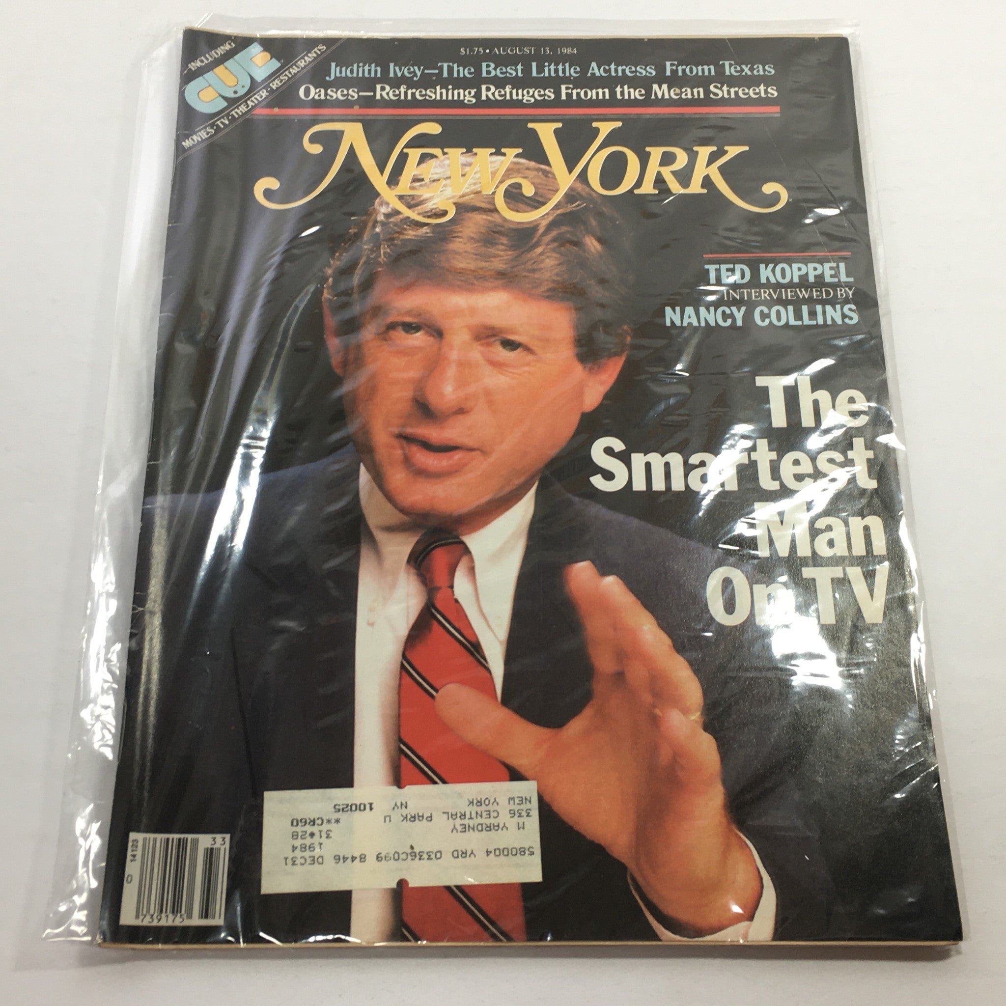 New York Magazine: August 13 1984 - The Smartest Man On TV: Ted Koppel