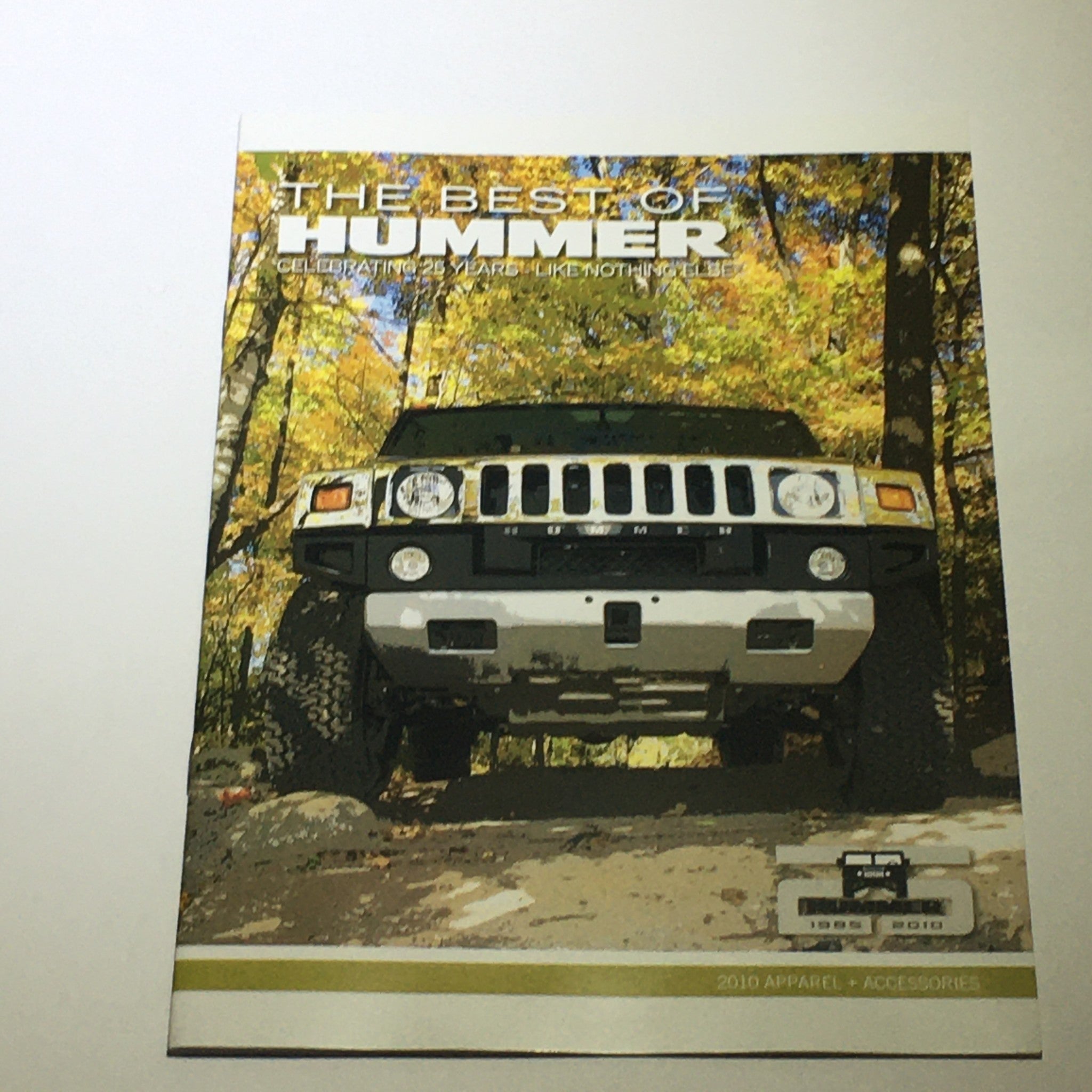 1985-2010 Hummer stuff Apparel+Accessories Dealership Car Auto Brochure Catalog