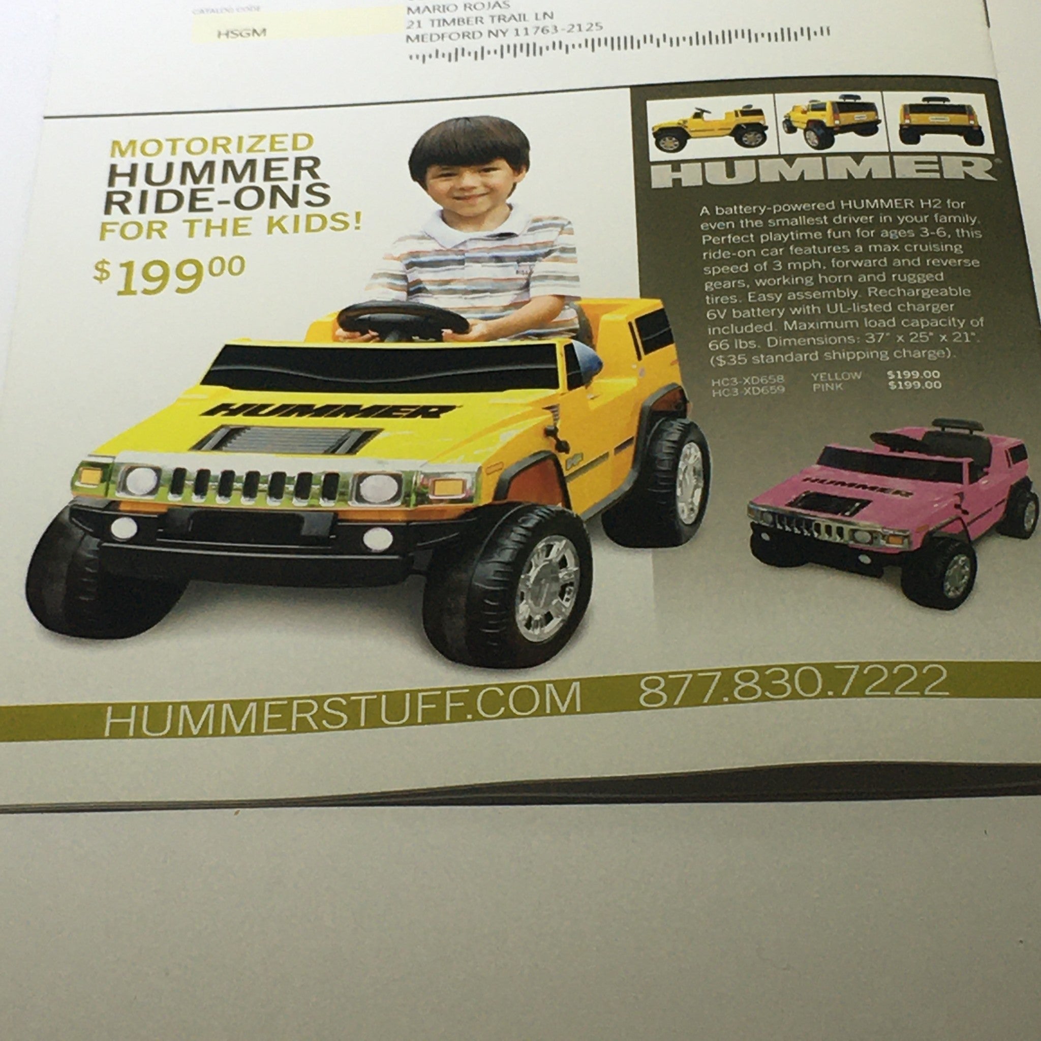 1985-2010 Hummer stuff Apparel+Accessories Dealership Car Auto Brochure Catalog