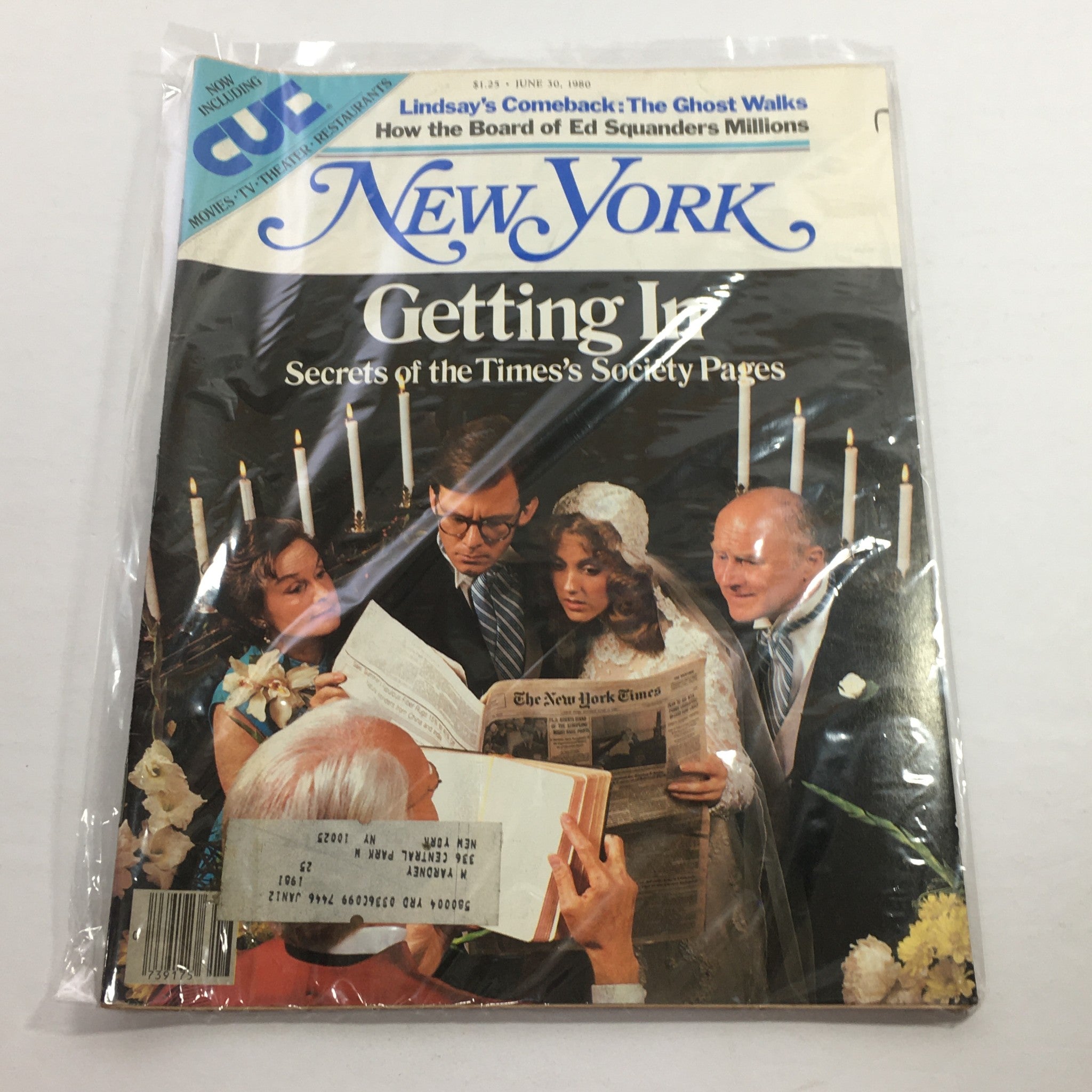 New York Magazine: June 30 1980 - Getting In Secrets Of The Time's Society Pages