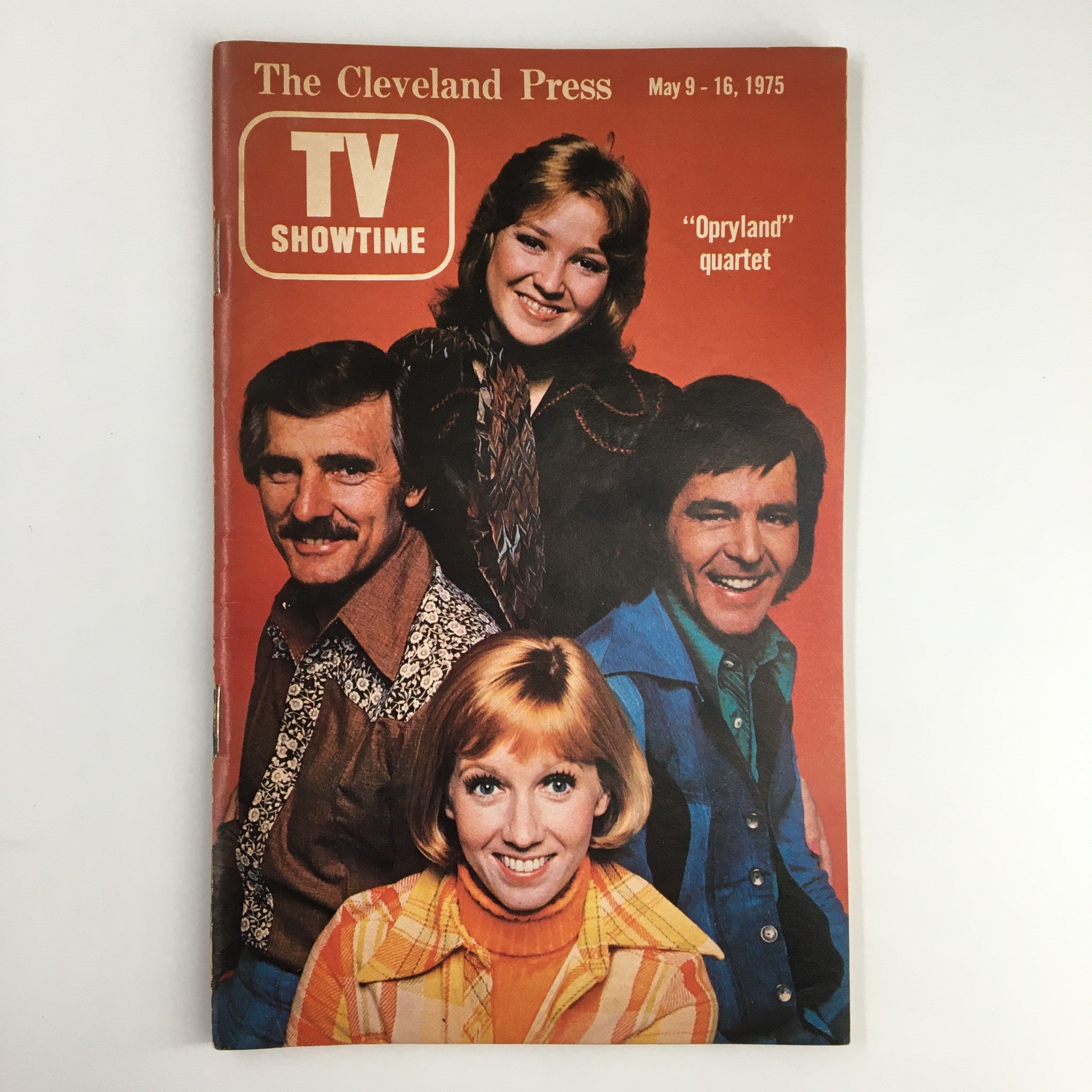 The Cleveland Press TV Showtime Guide May 9 1975 Opryland Quartet No Label