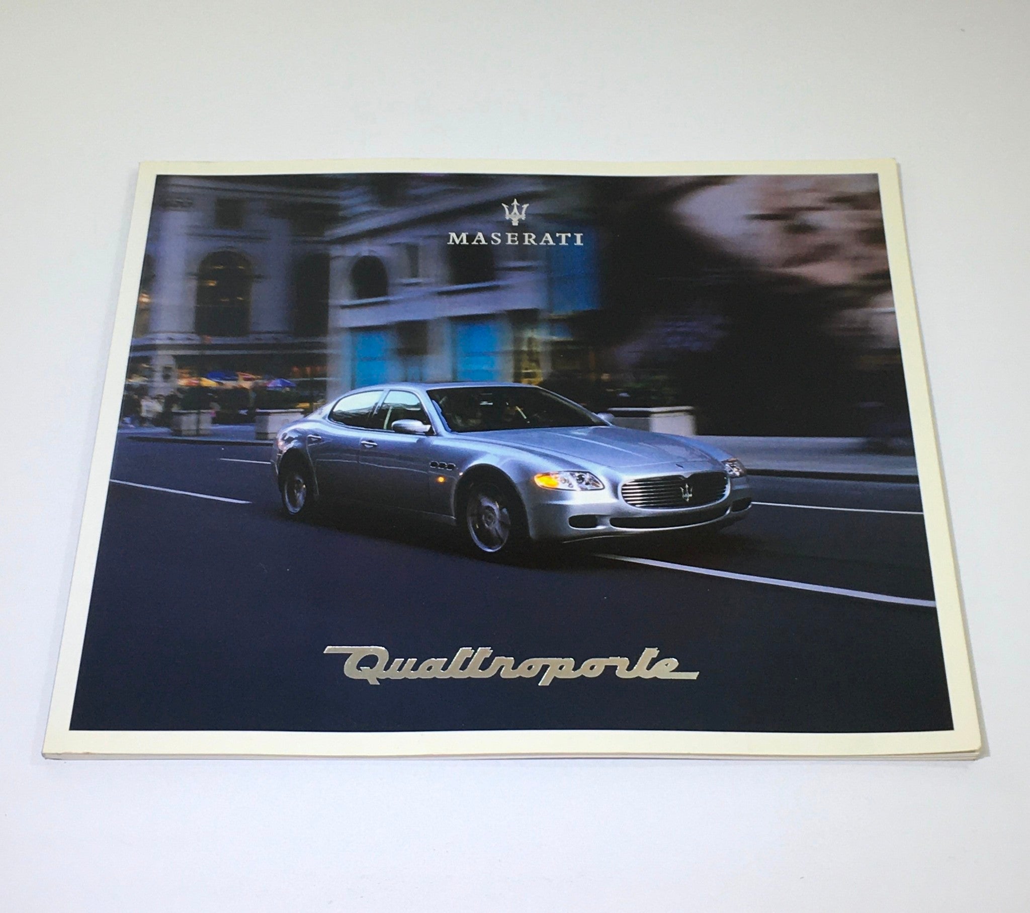 2004 Maserati Quattroporte Dealership Car Auto Brochure Catalog