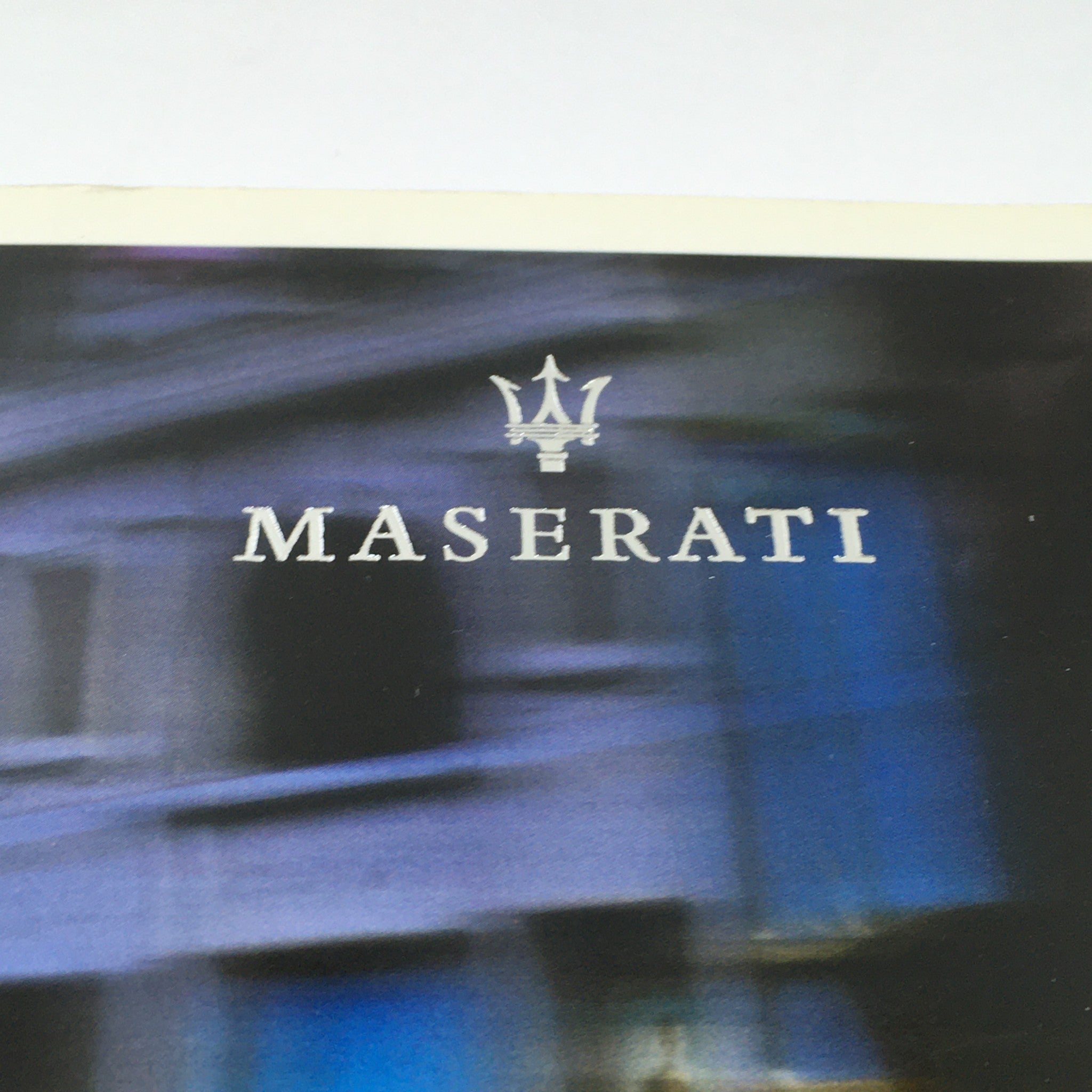 2004 Maserati Quattroporte Dealership Car Auto Brochure Catalog