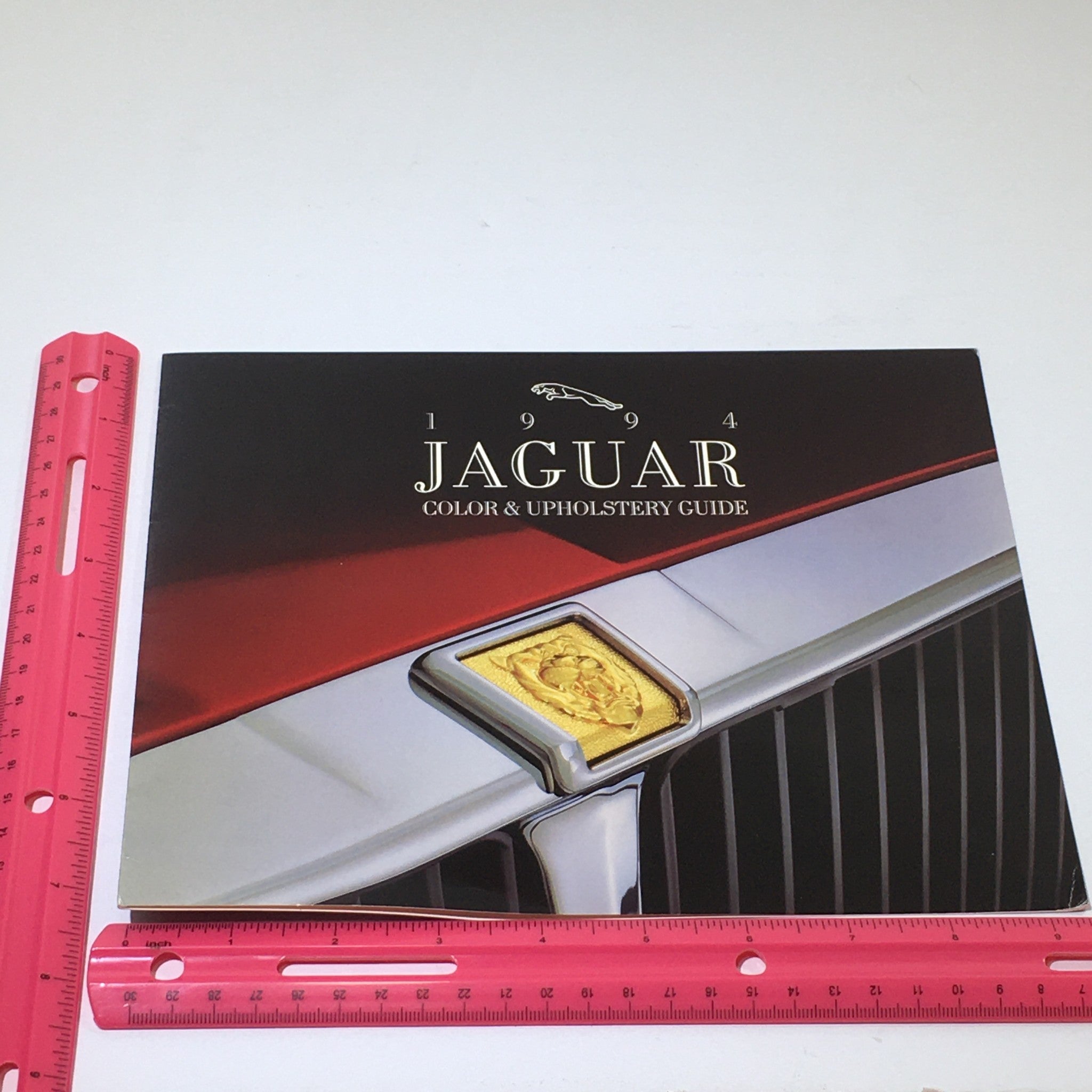 1994 Jaguar Color and Upholstery Guide Dealership Car Auto Brochure Catalog