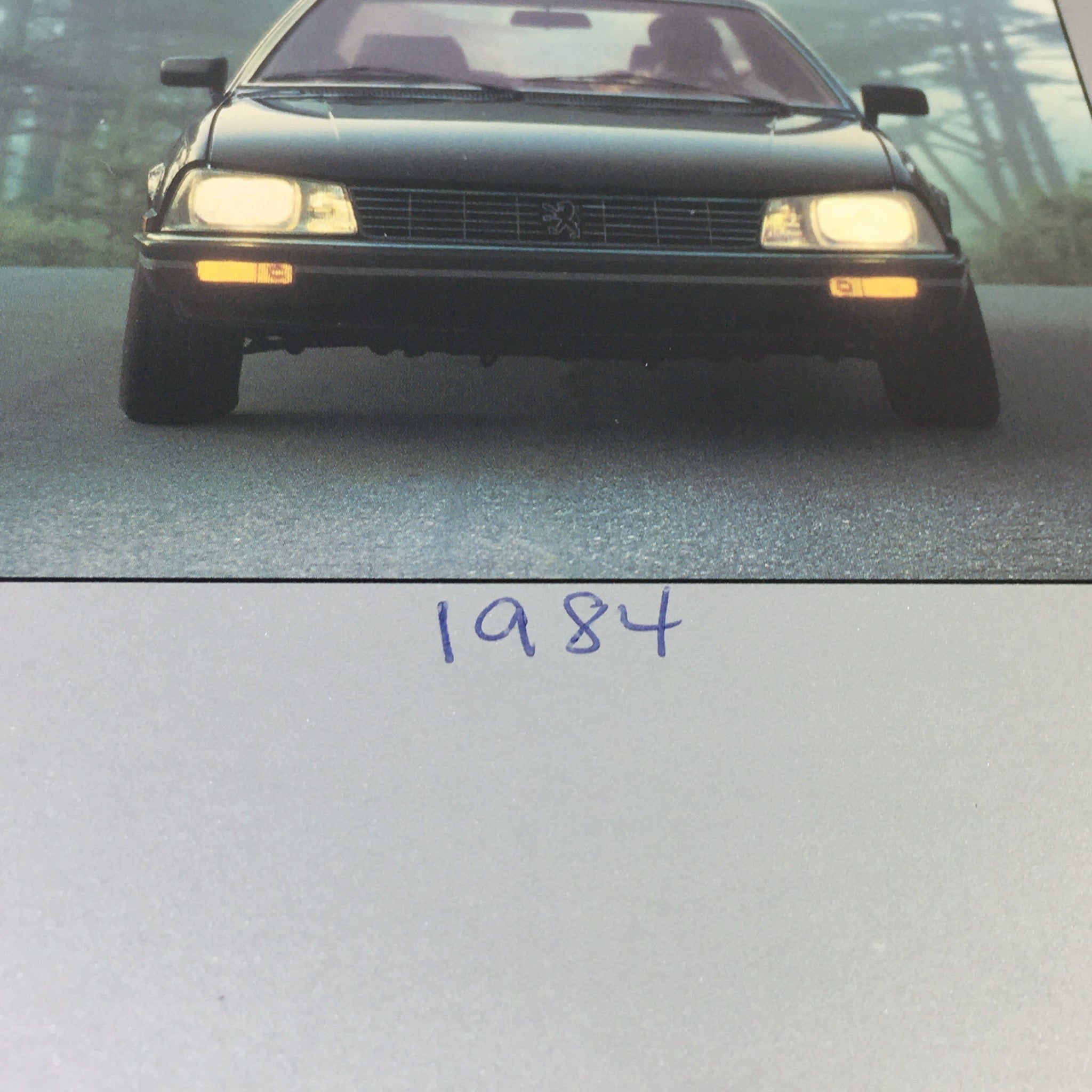 1984 Peugeot 505 GL Sedan and Wagon Dealership Car Auto Brochure Catalog