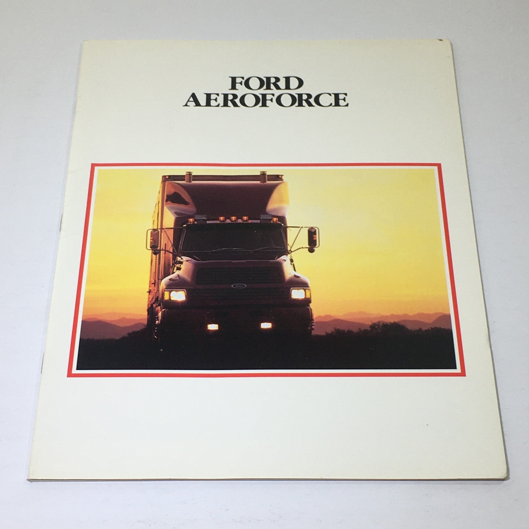 1991 Ford Aeroforce Trucks Dealership Car Auto Brochure Catalog