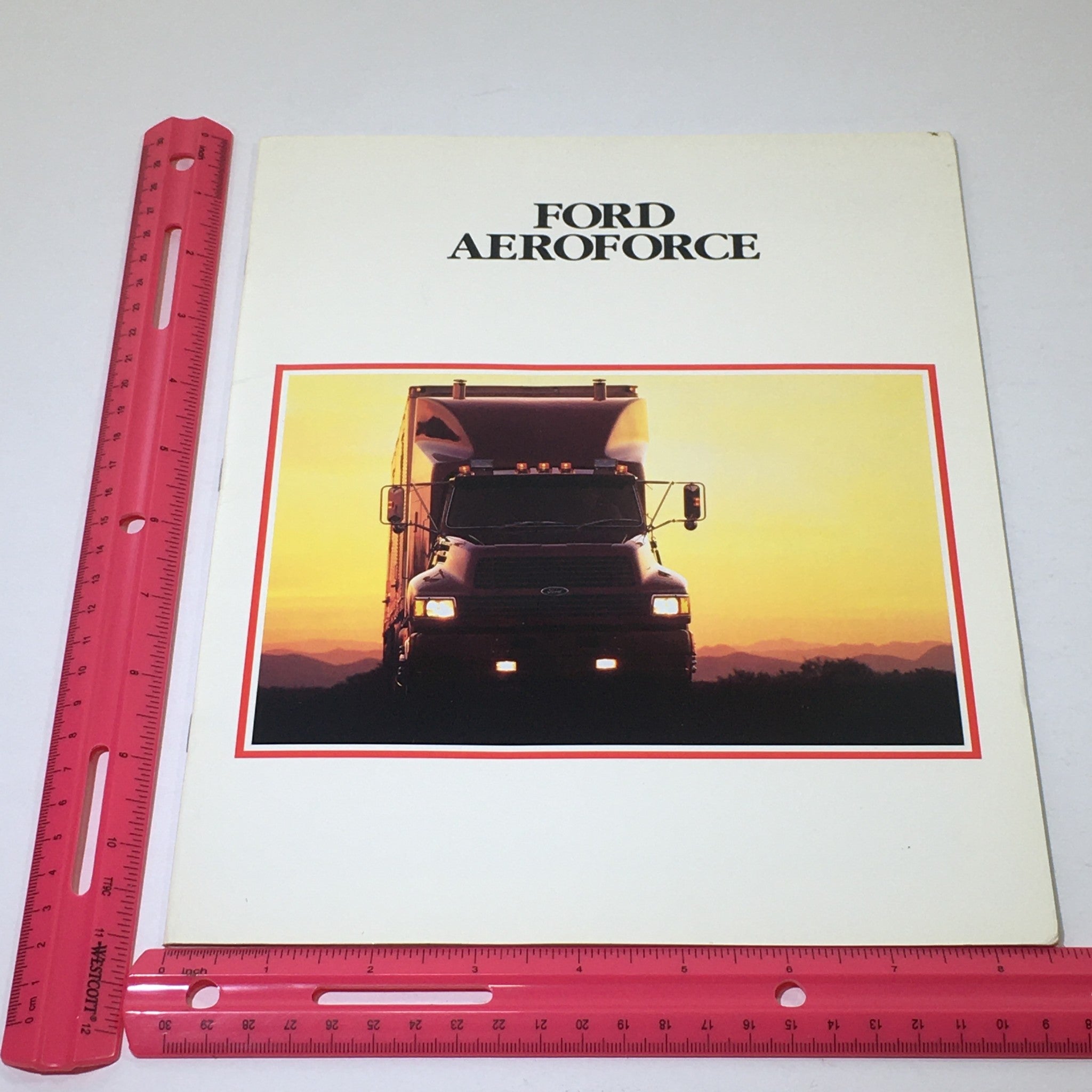 1991 Ford Aeroforce Trucks Dealership Car Auto Brochure Catalog