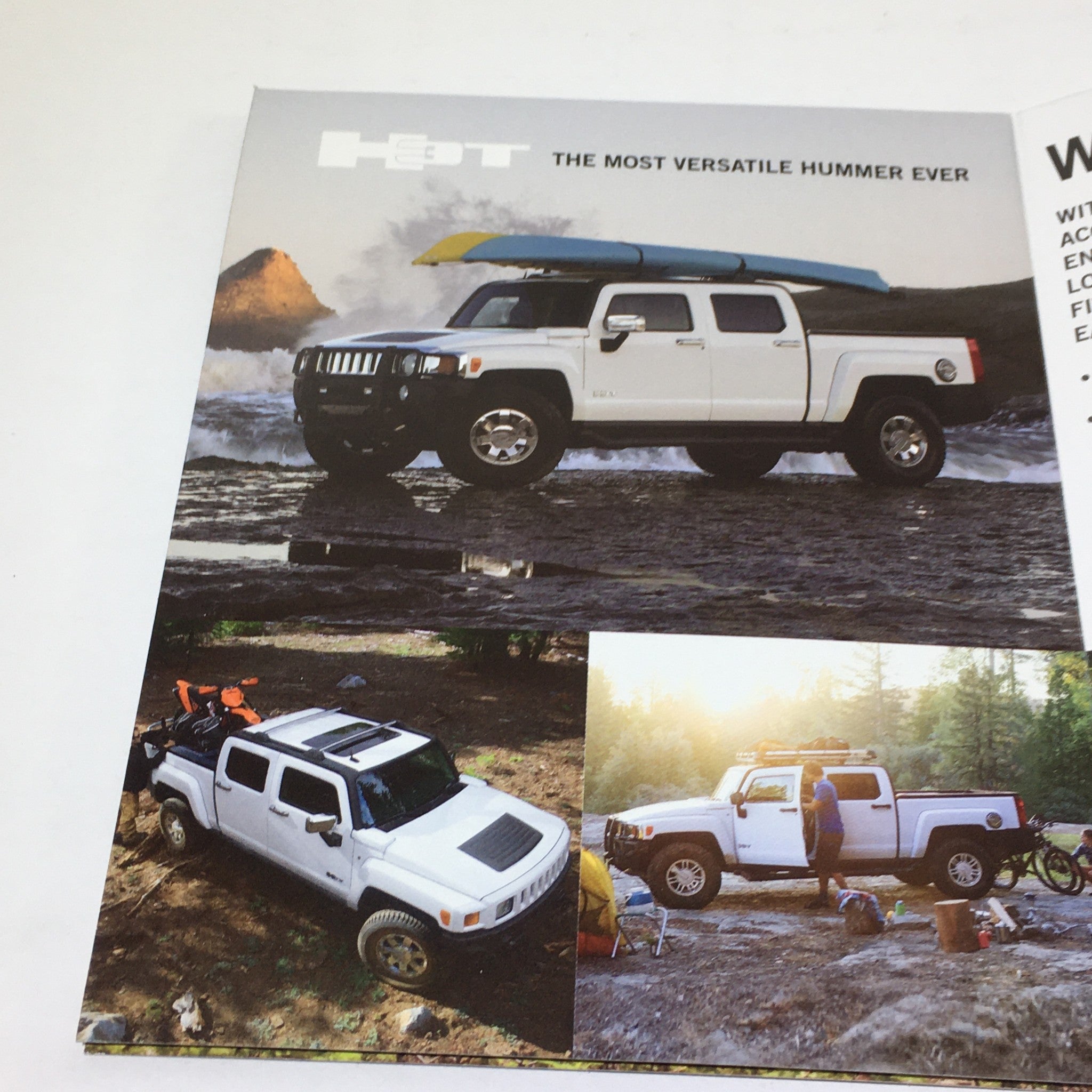 2008 Hummer H3T 4x4 Dealership Car Auto Brochure Catalog