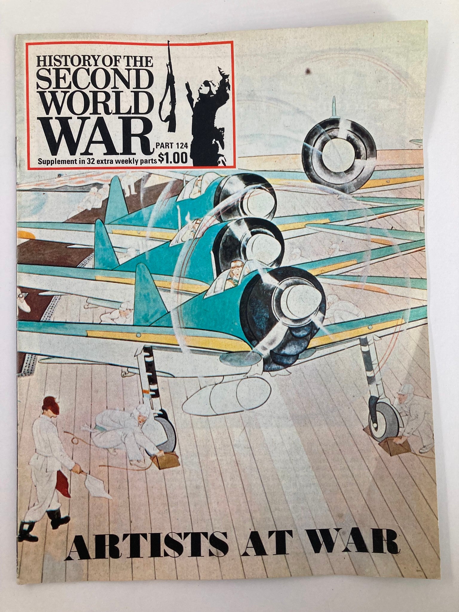 VTG History of the Second World War Part 124 1975 Artists at War No Label