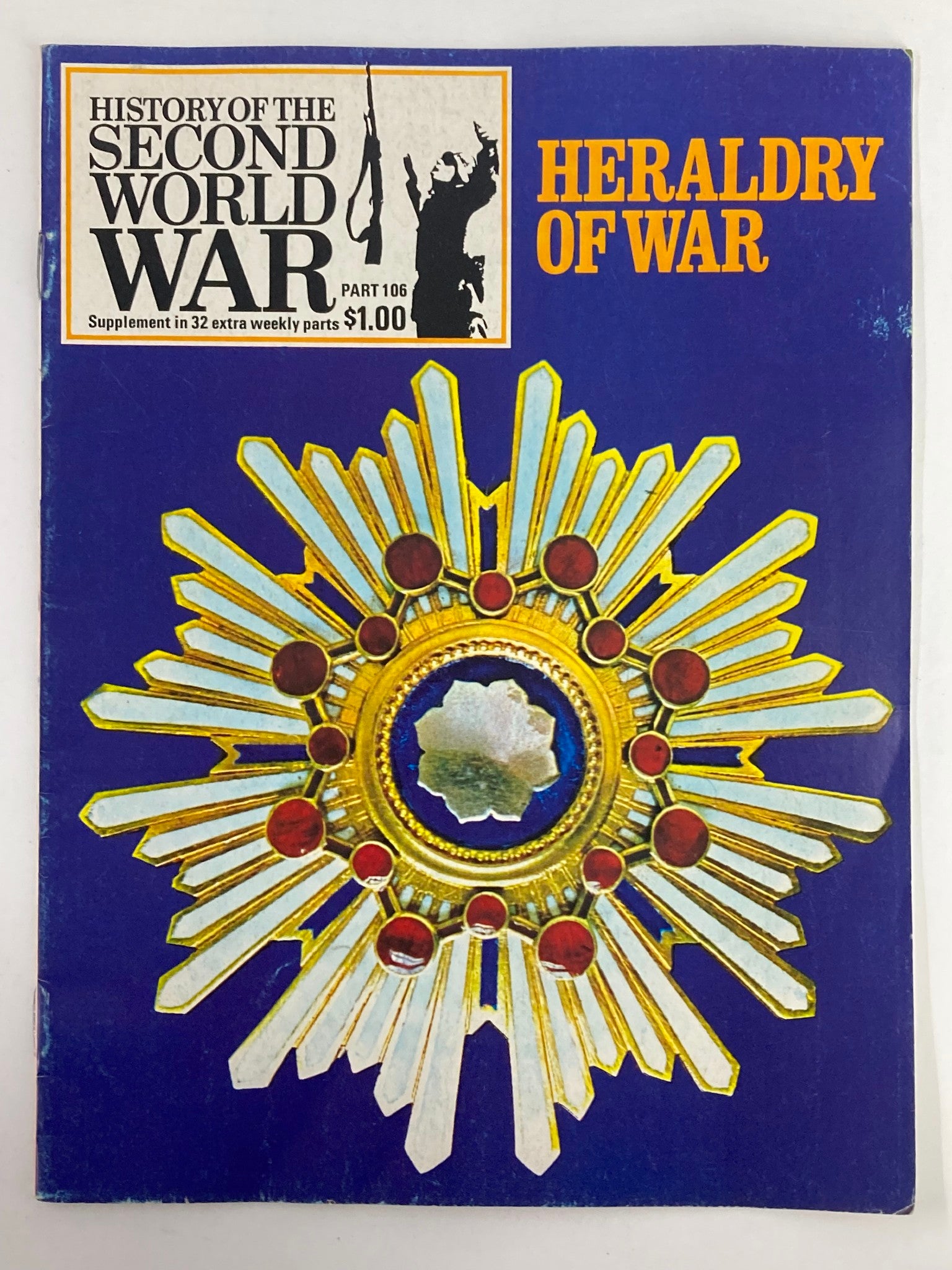 VTG History of the Second World War Part 106 1975 Heraldry of War No Label