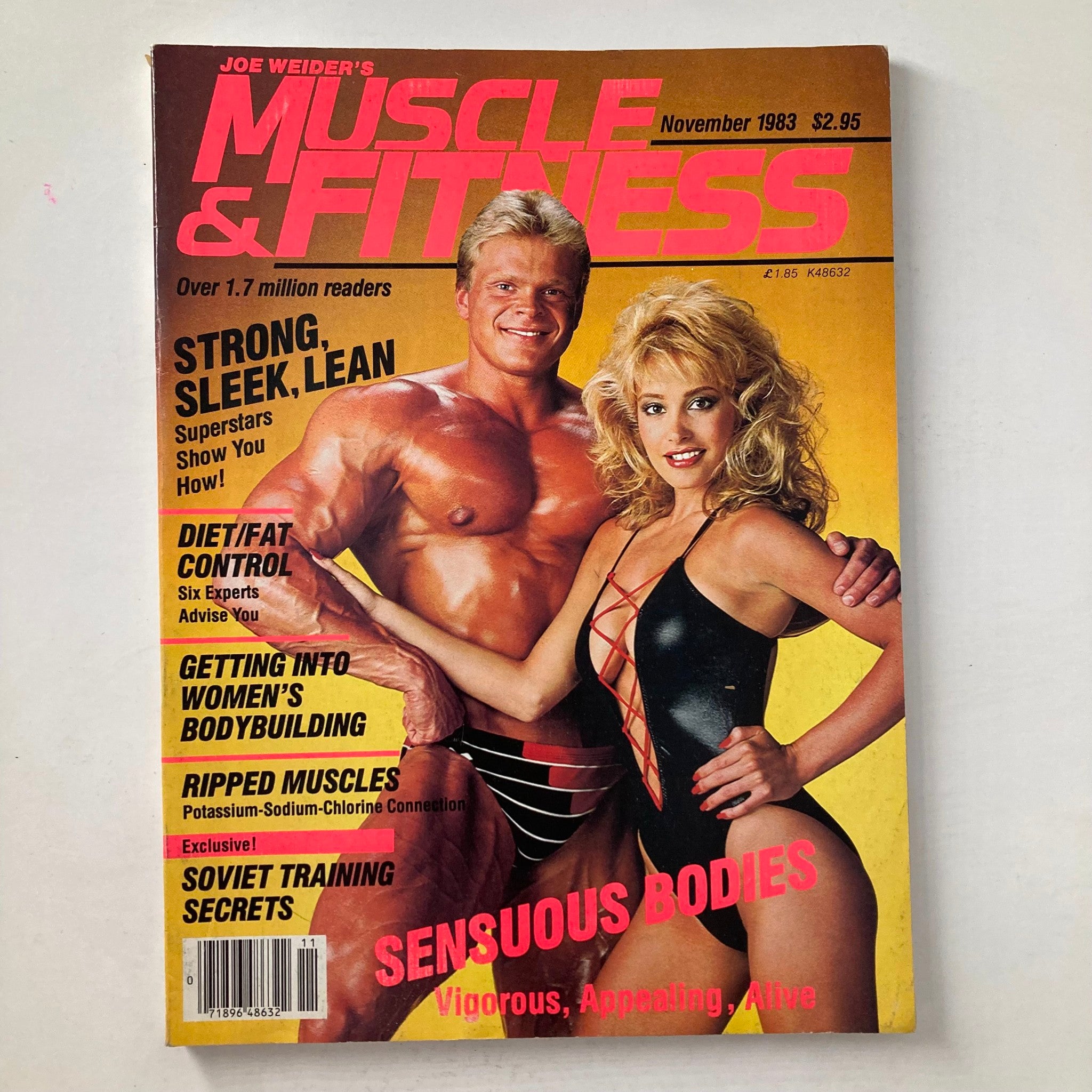 Muscle & Fitness Magazine November 1983 Christer Eriksson & Marcia Goebel