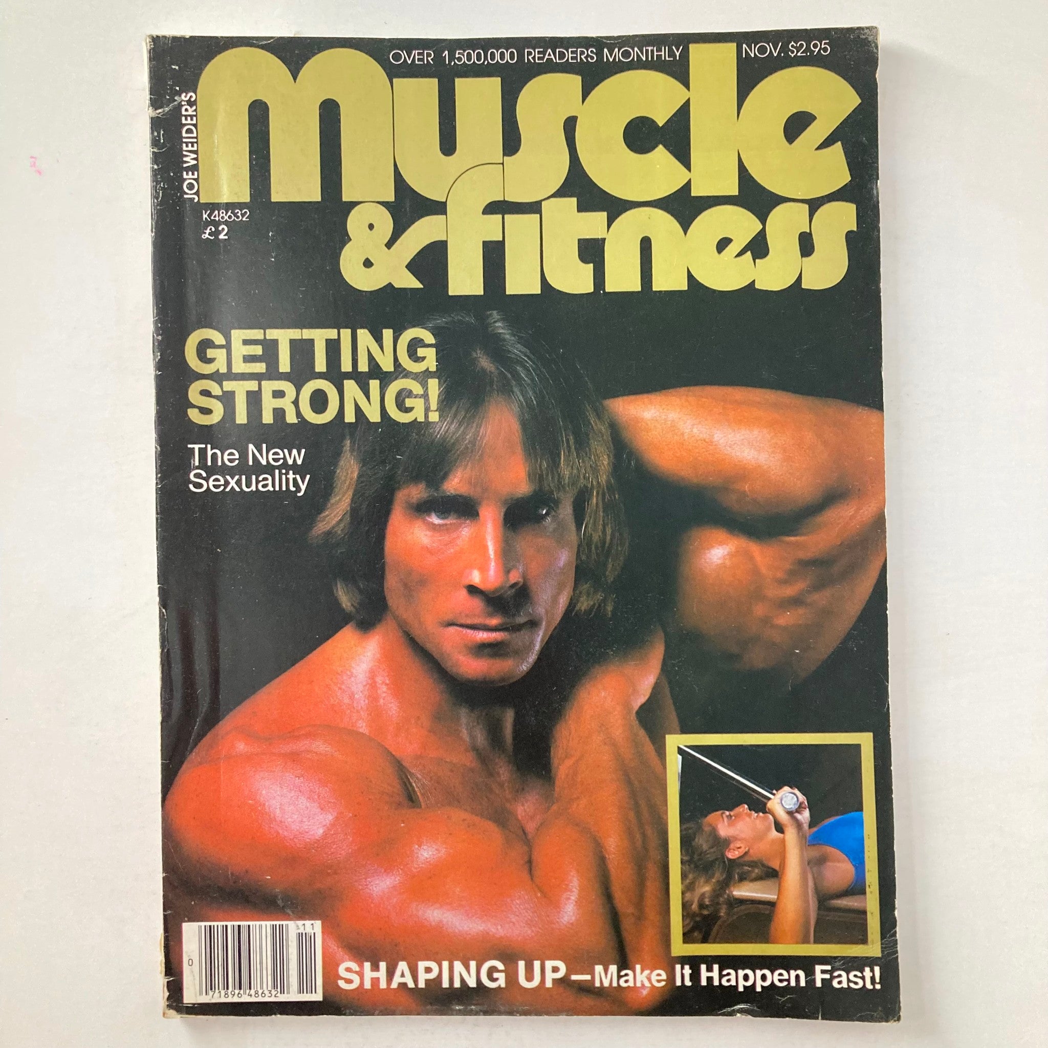 Joe Weider's Muscle & Fitness Magazine November 1981 Steve Davis Getting Strong