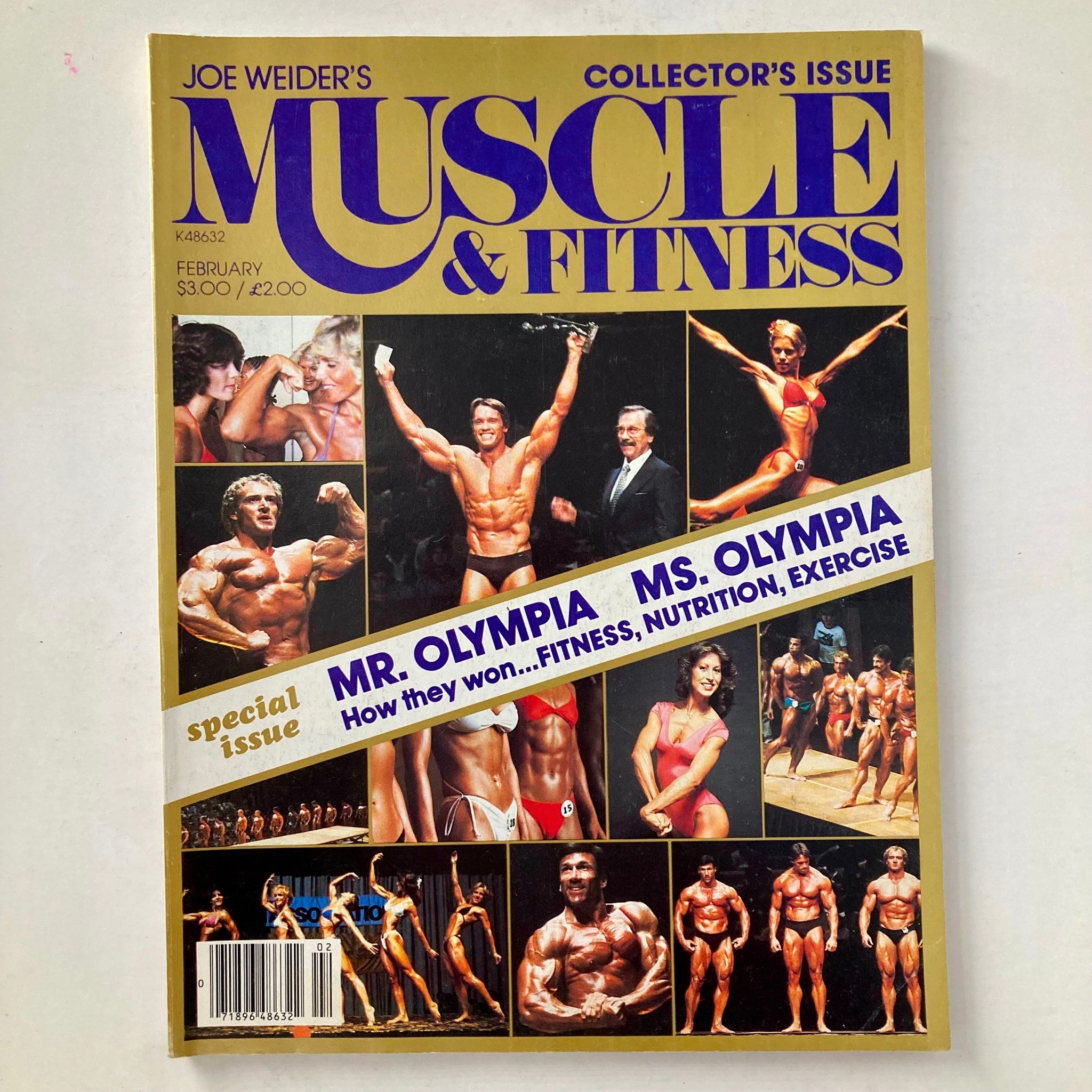 Joe Weider Muscle & Fitness Magazine February 1981 Mr. & Ms. Olympia Special