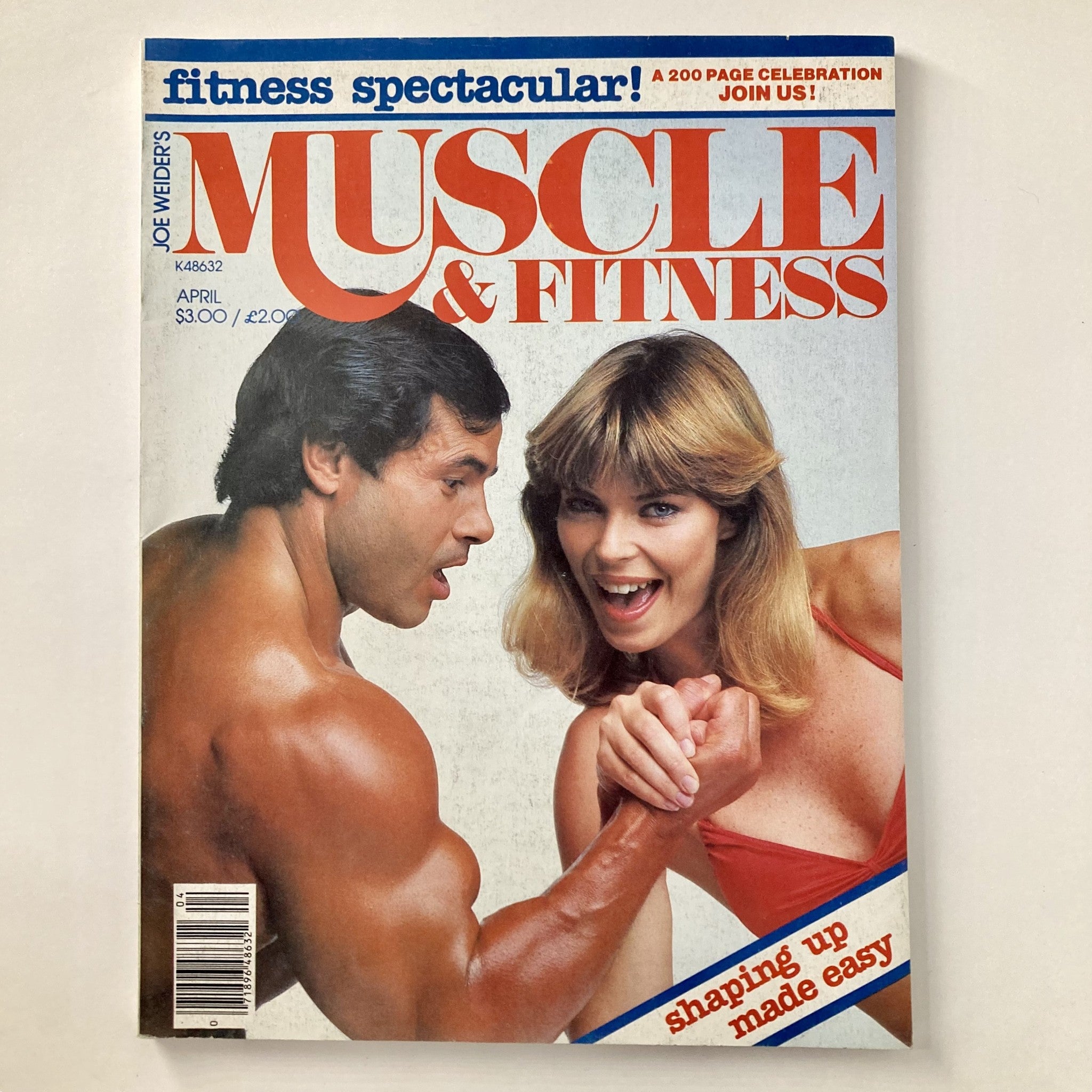 Joe Weider's Muscle & Fitness Magazine April 1981 Shaping-Up Made Easy