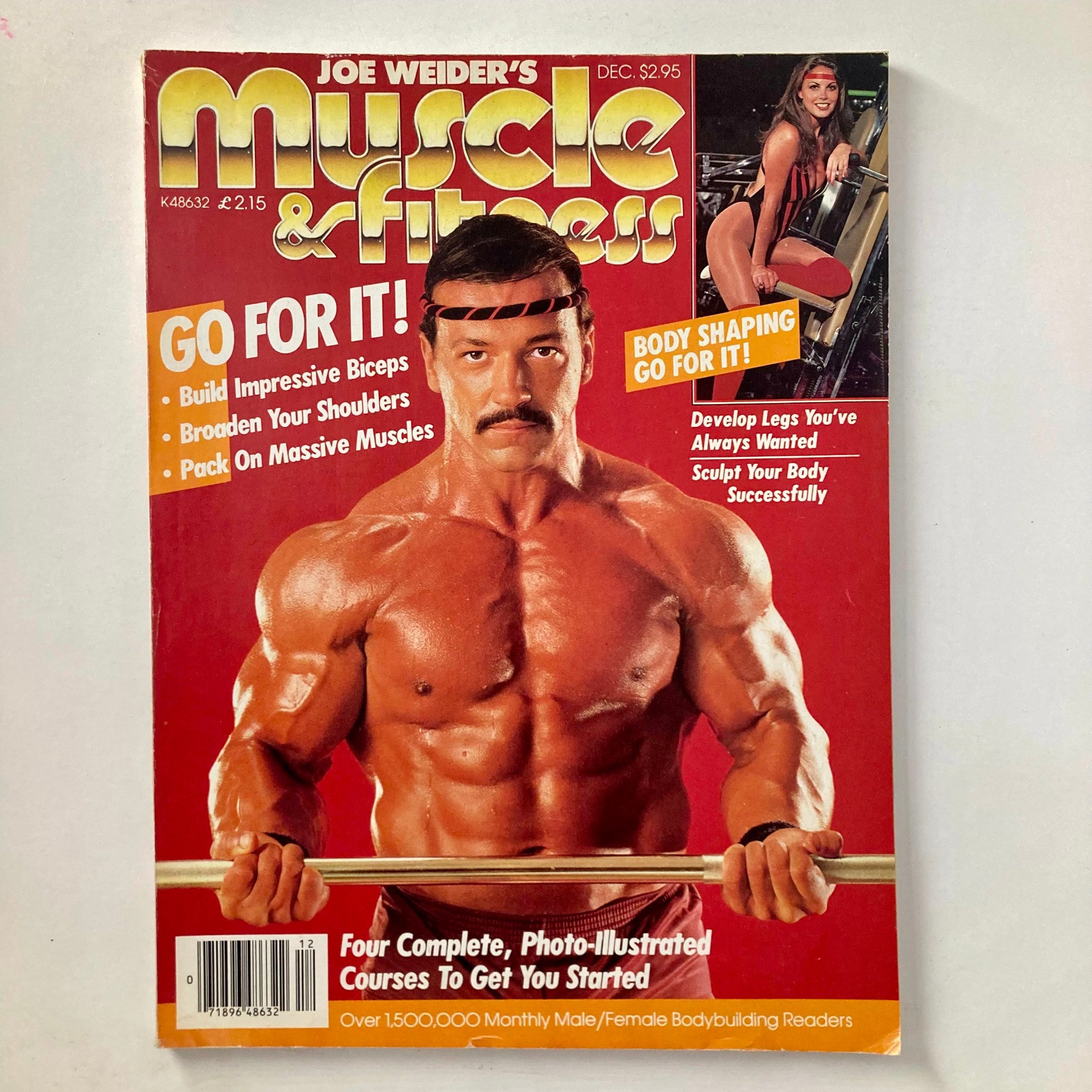 Joe Weider Muscle & Fitness Magazine December 1982 Casey Viator, Debbie Boostrom