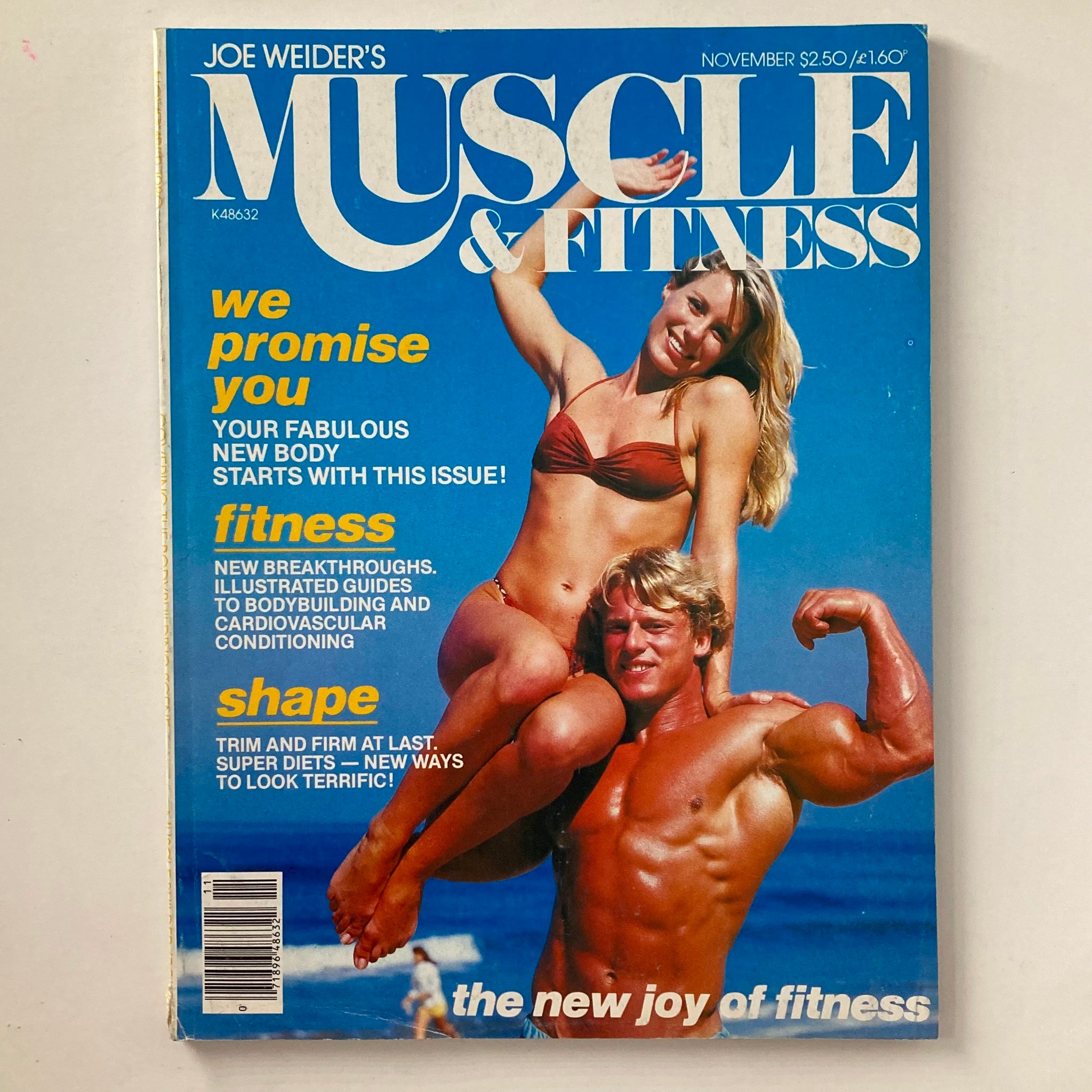 Muscle & Fitness Magazine November 1980 Andreas Cahling & Susanne Severeid