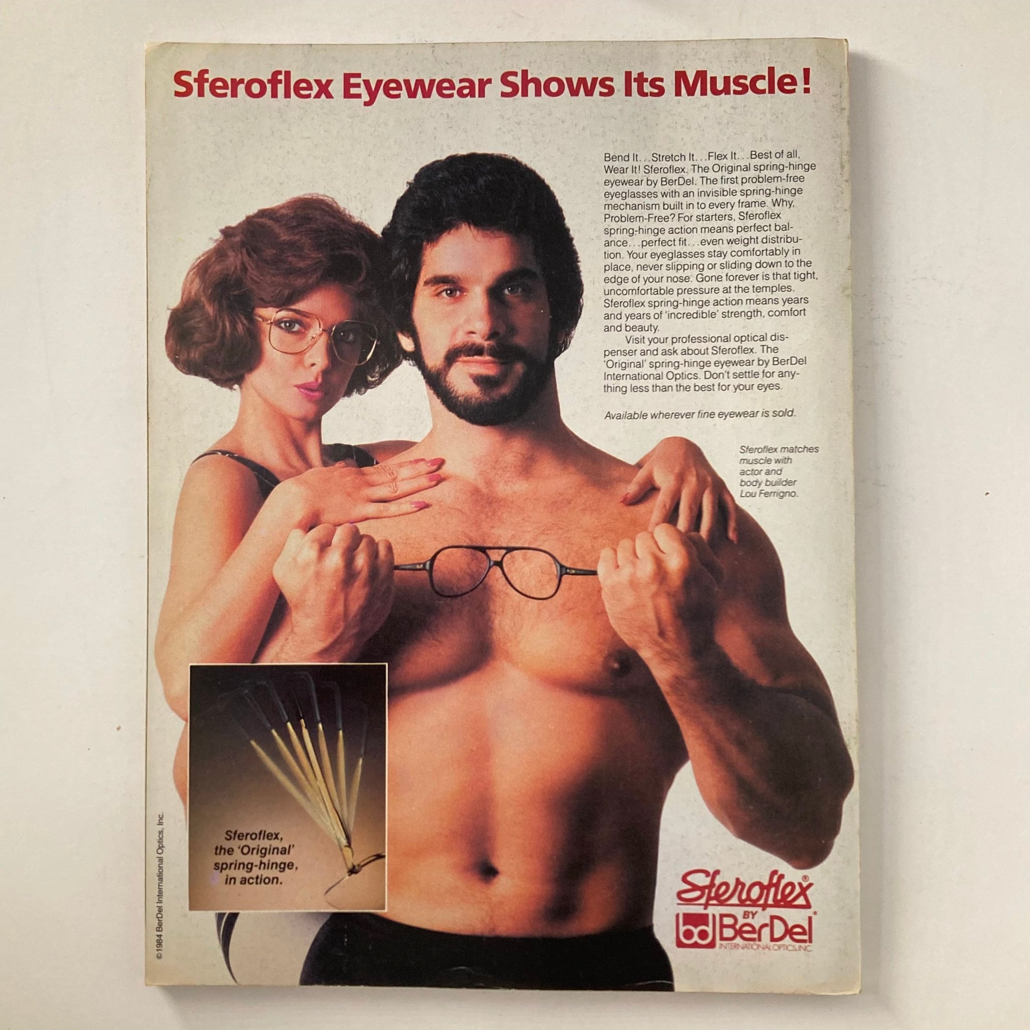 Muscle & Fitness Magazine September 1984 Bruce Jenner & Linda Thompson