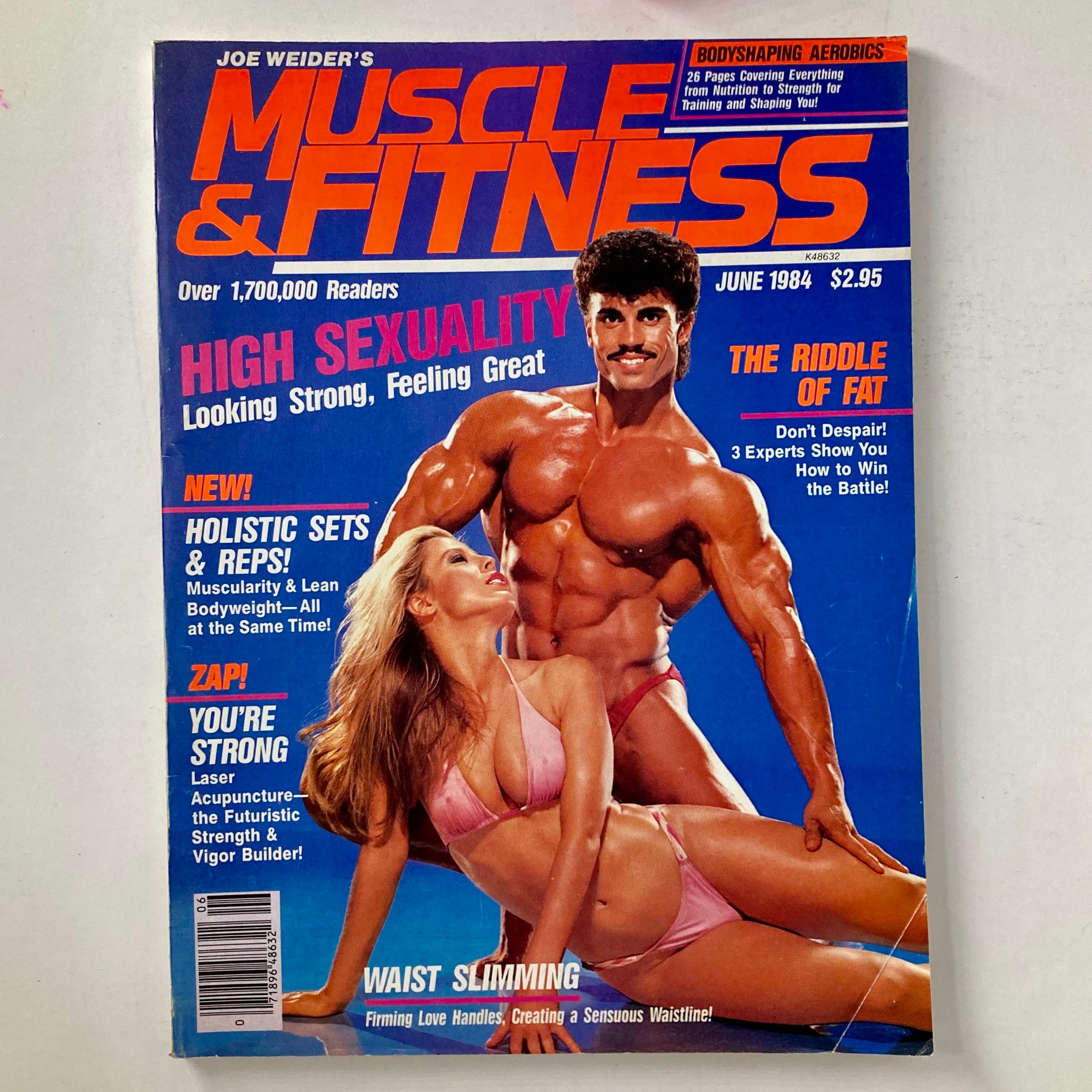 Joe Weider's Muscle & Fitness Magazine June 1984 Lenka Novak & Rory Leidelmeyer