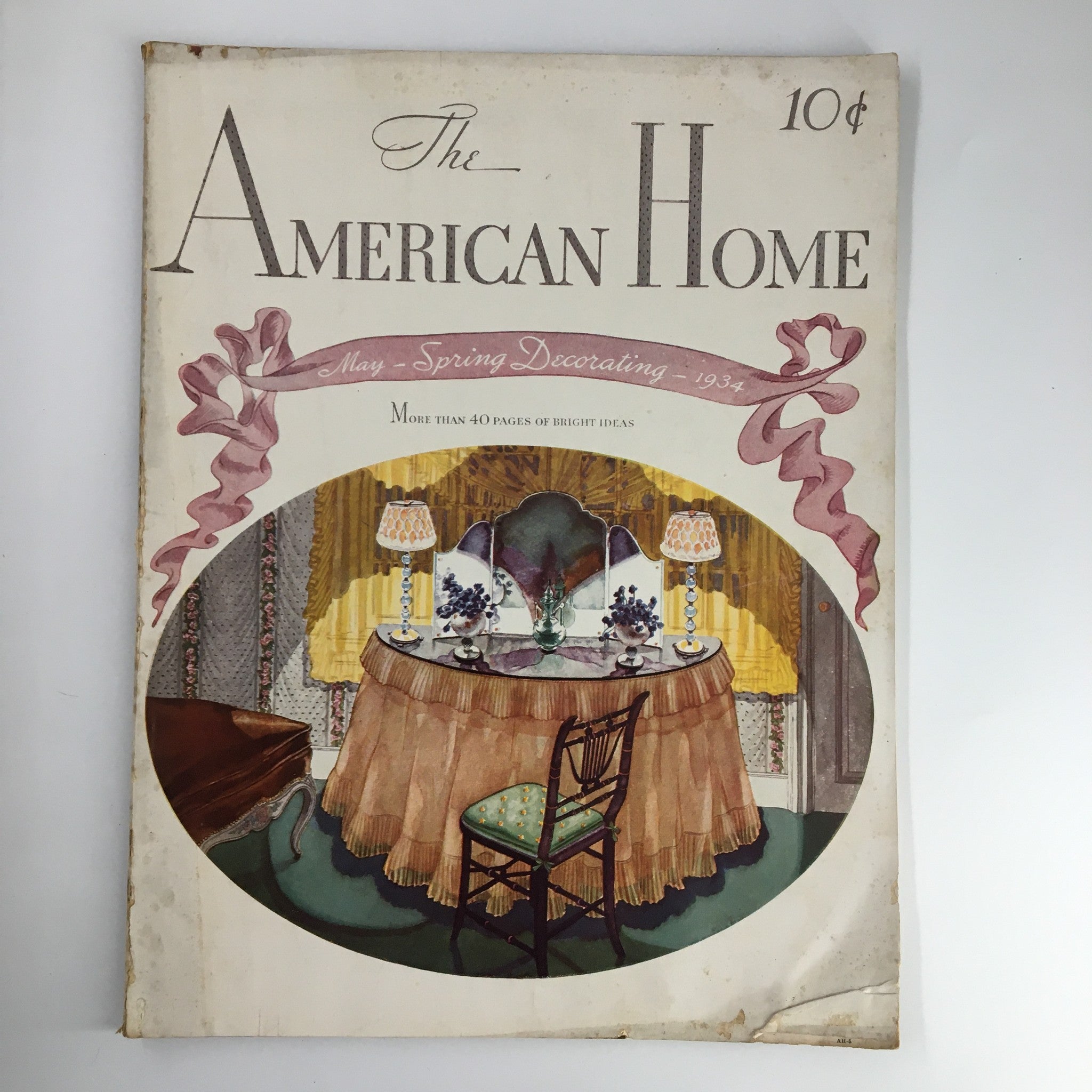 VTG The American Home May 1934 Some Wild Irises of Louisiana No Label