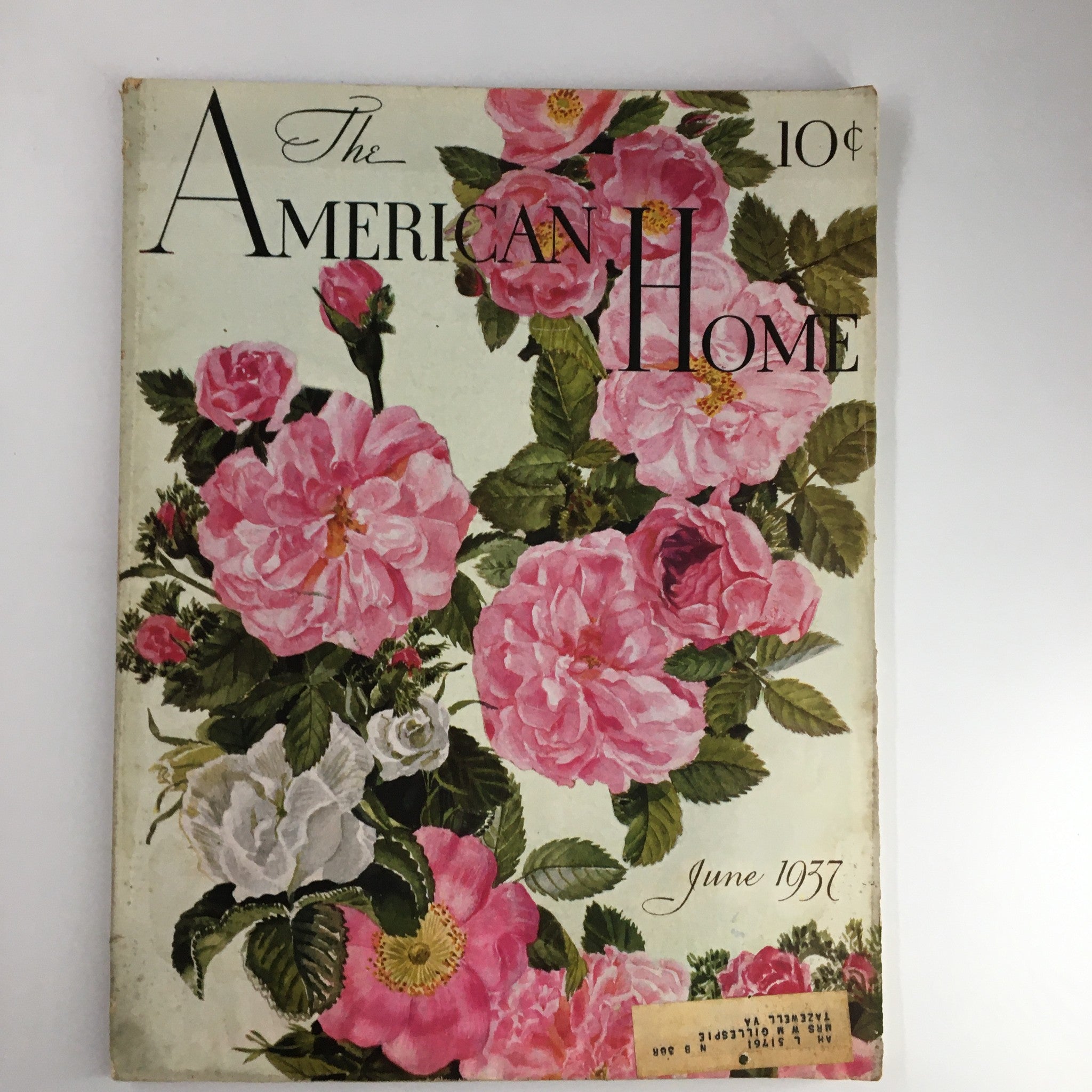 VTG The American Home Magazine June 1937 Lilies Start Them Now For Next Year