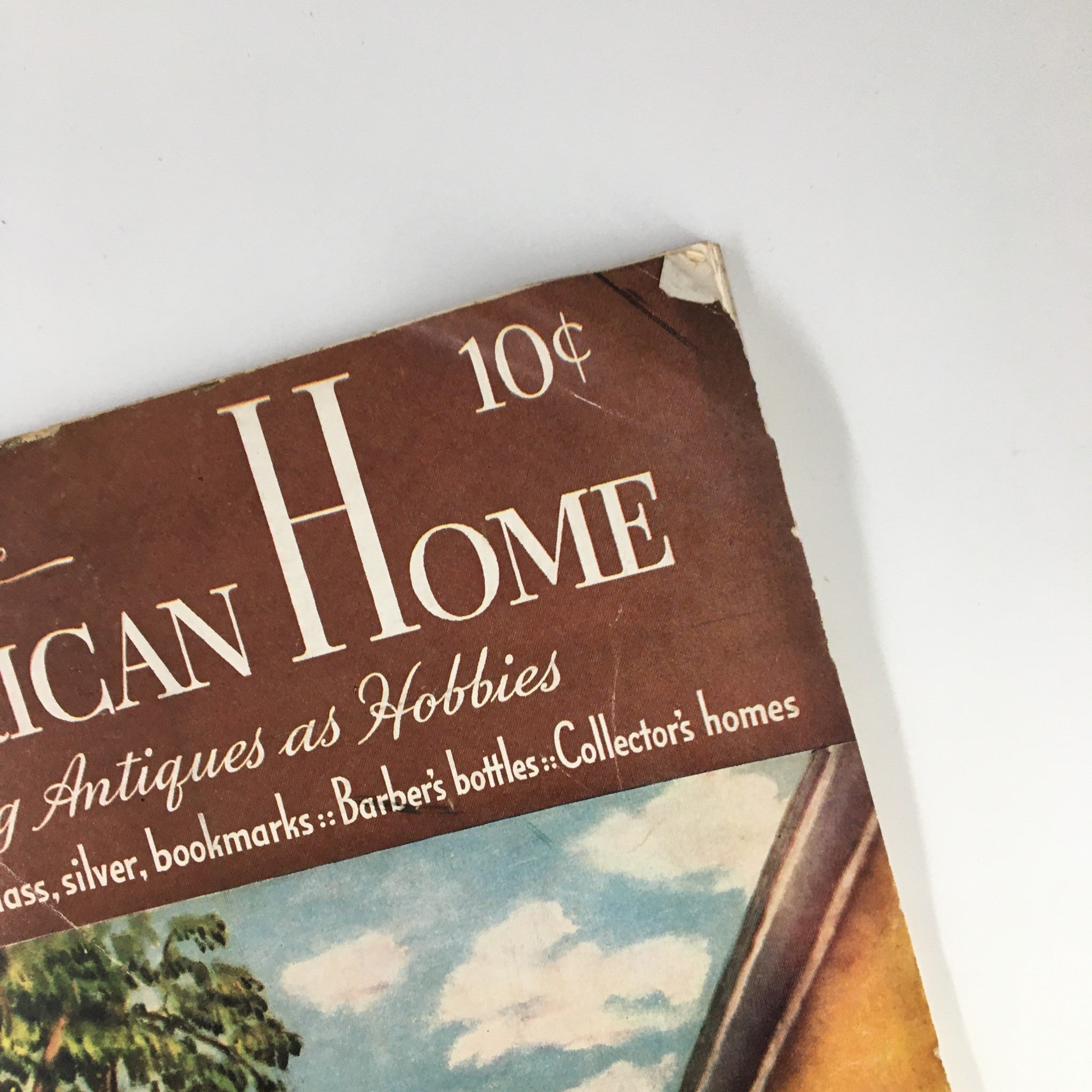 VTG The American Home Magazine July 1938 Country Auction An Oil Lesley Crawford