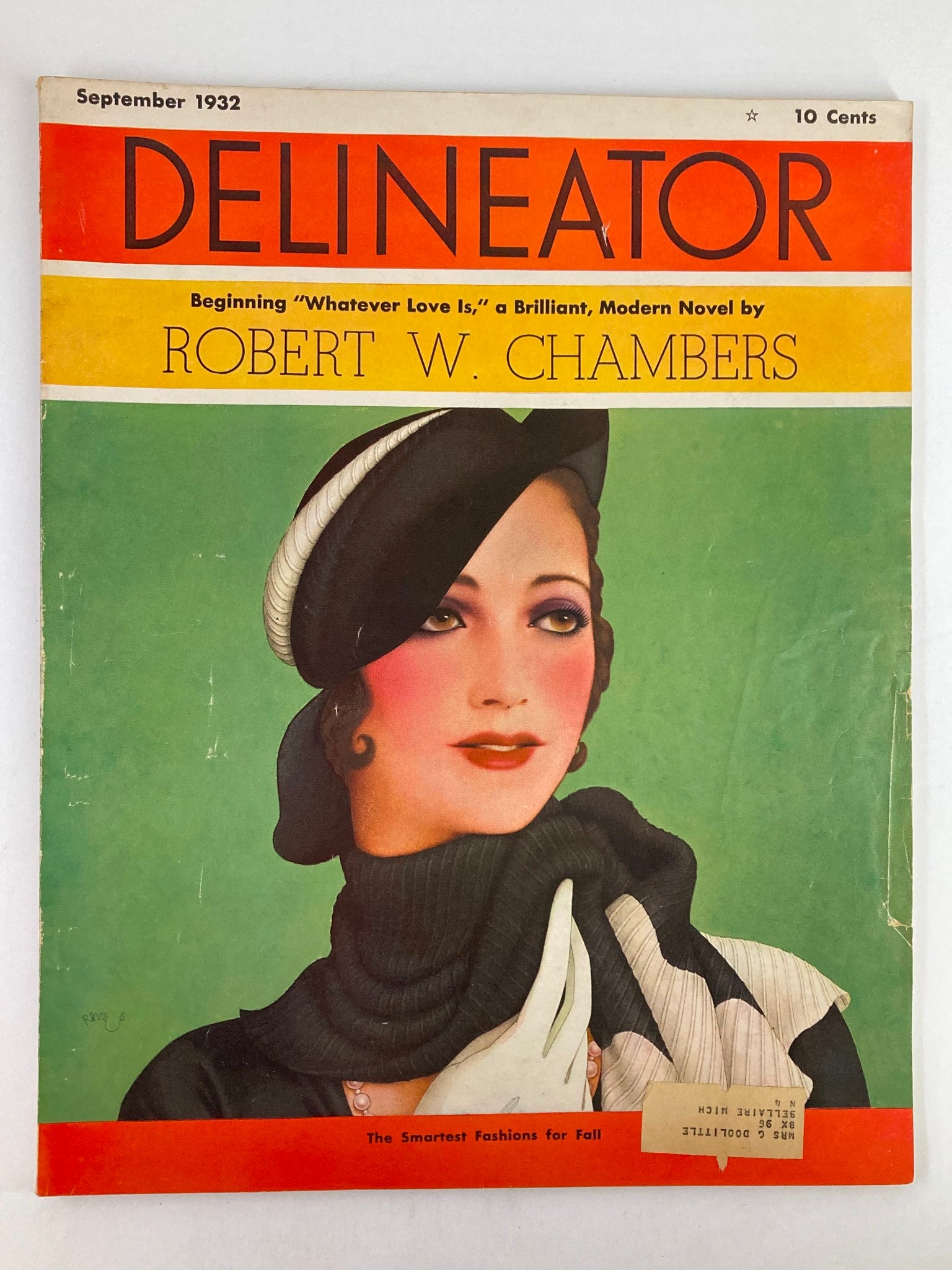 VTG Delineator Magazine September 1932 Whatever Love Is by Robert W. Chambers