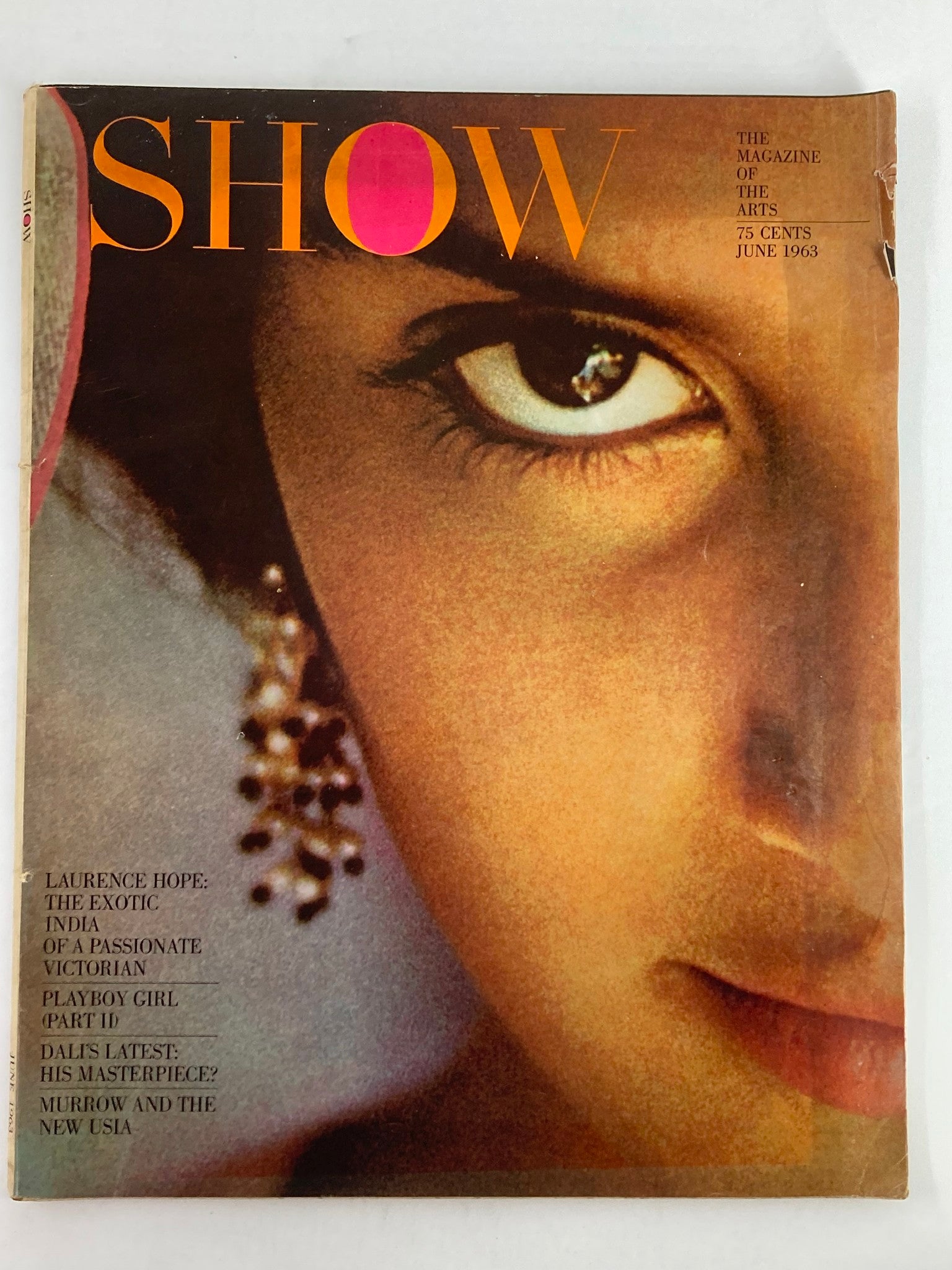 VTG Show Magazine of  the Arts June 1963 Laurencee Hope The Exotic India