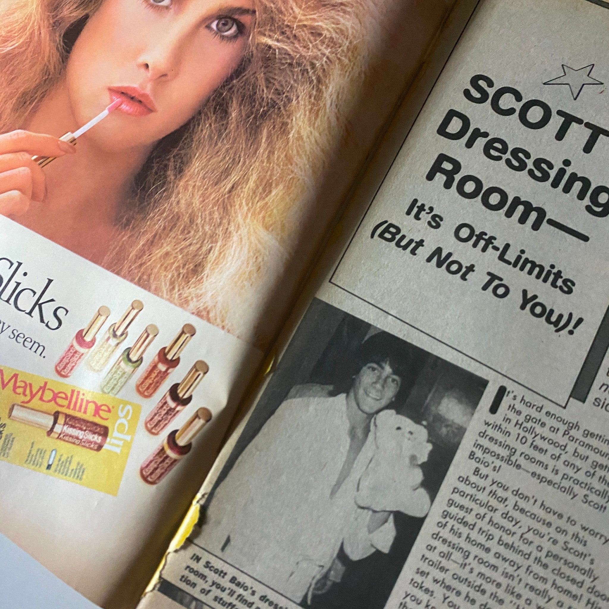 Tiger Beat Star Super Special April 1981 Scott Baio, Matt Dillon No Label