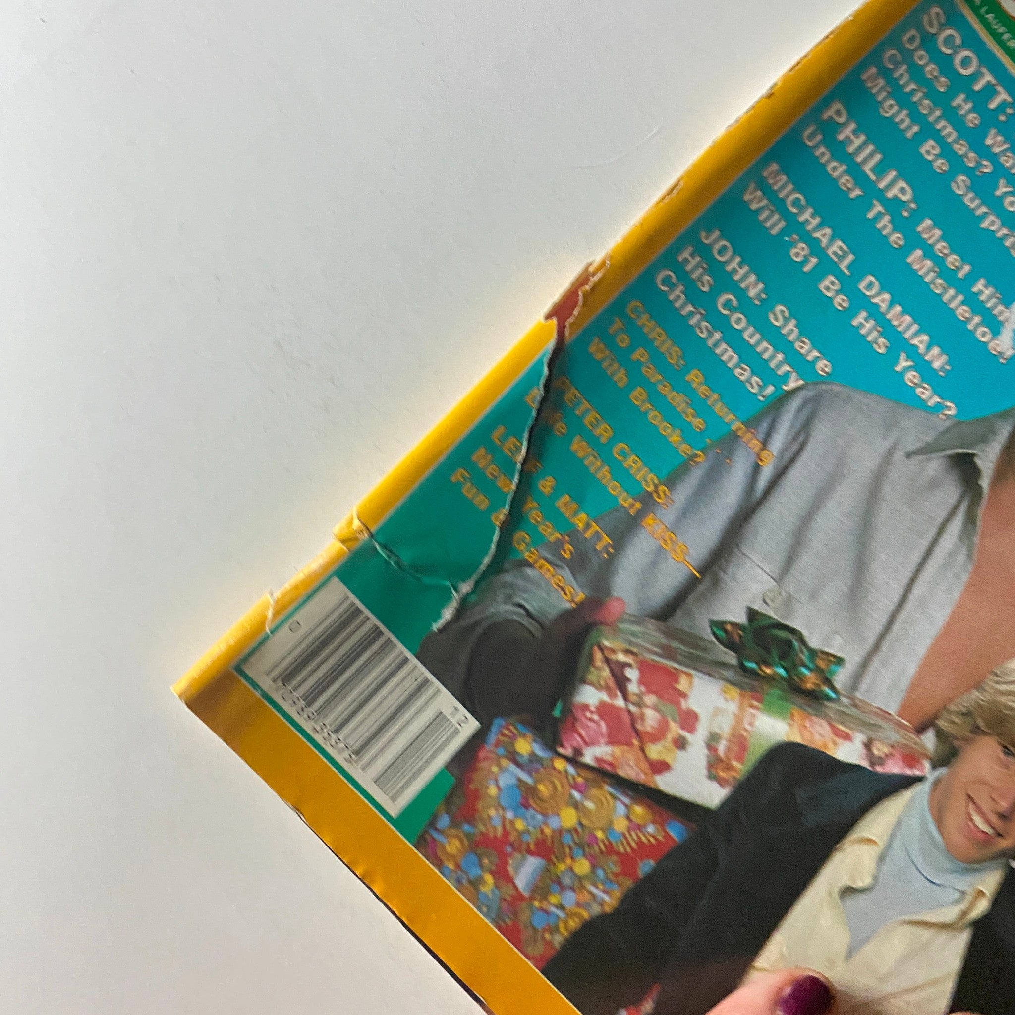 Tiger Beat Star Super Special January 1981 Scott Baio Michael Damian GD Interior