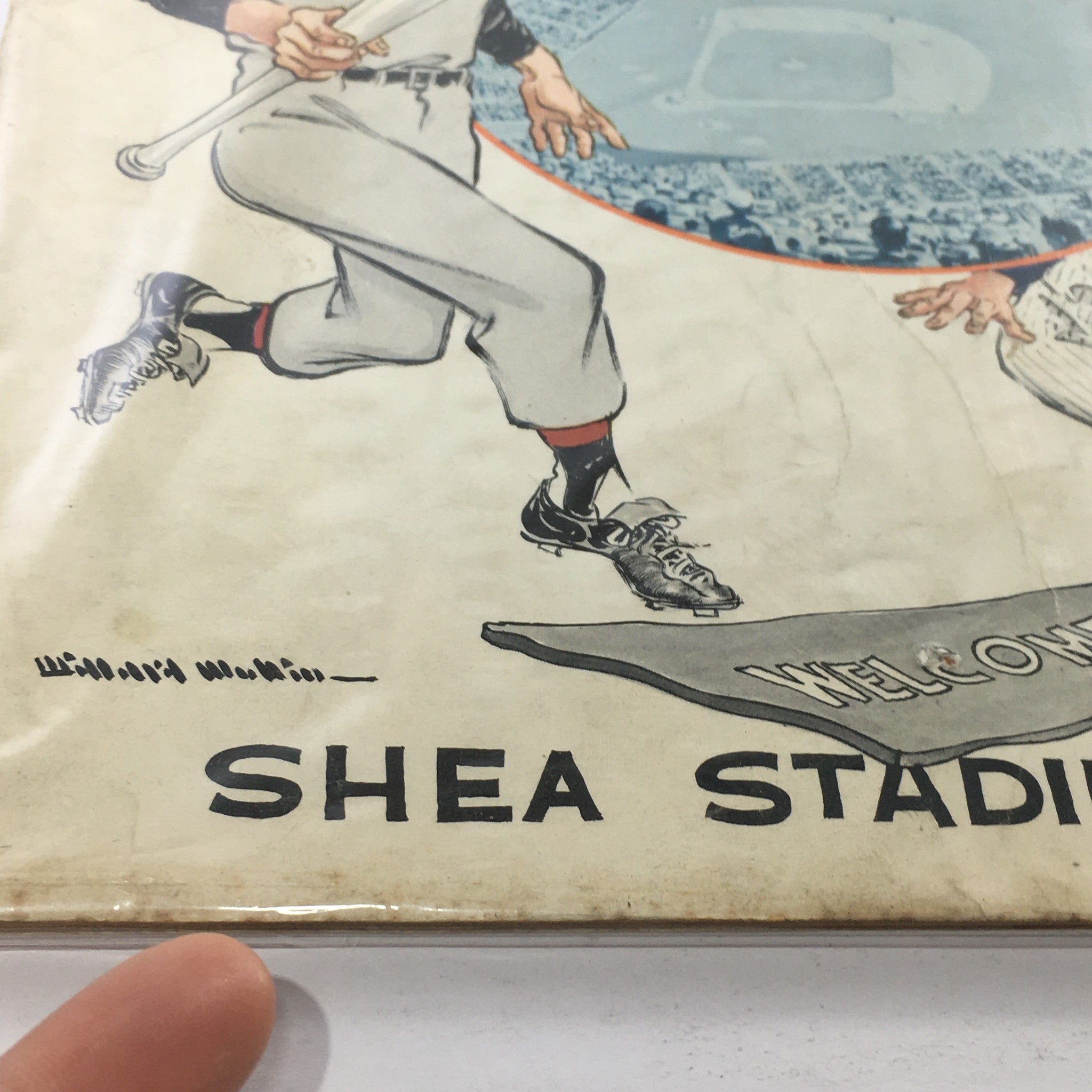 Vintage 1964 New York Mets Revised Year Book, Shea Stadium