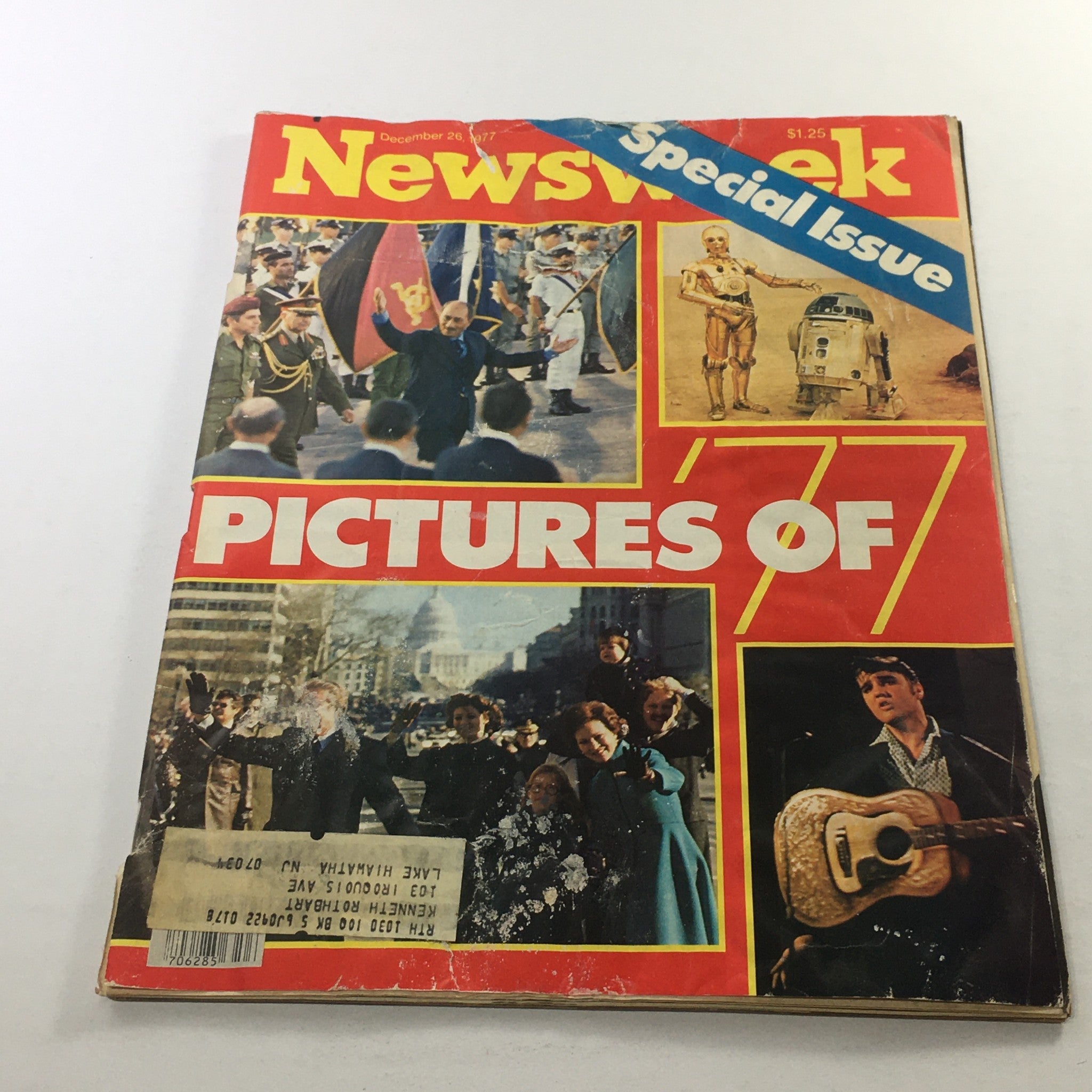 Newsweek Magazine: December 26 1977 - The Year In Pictures of Year 1977