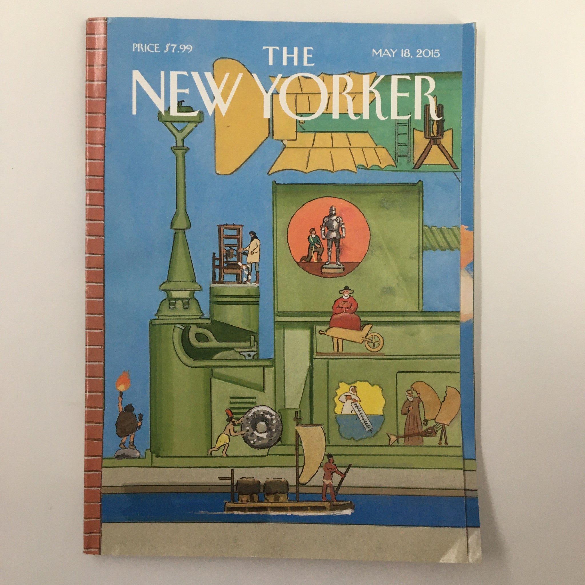 The New Yorker Magazine May 18 2015 The World Tomorrow by Bruce McCall