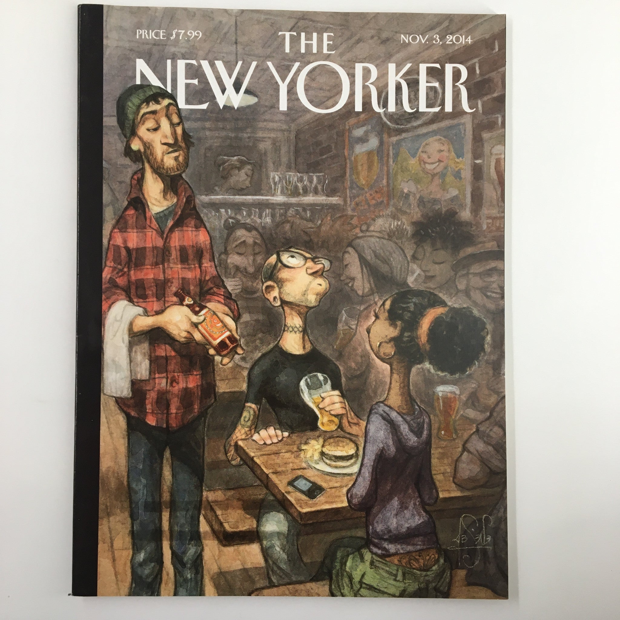 The New Yorker Magazine November 3 2014 Hip Hops Cover by Peter de Seve