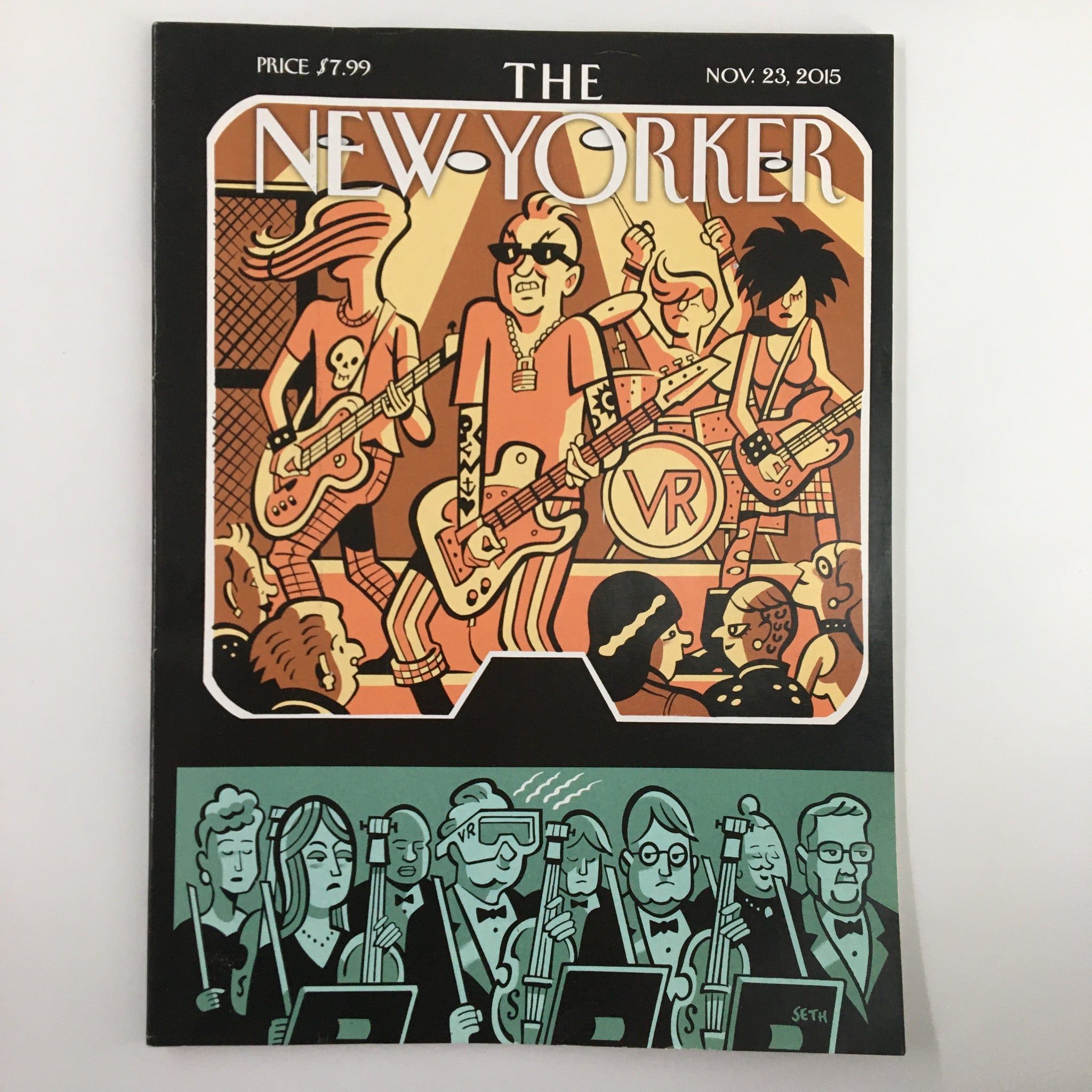 The New Yorker Magazine November 23 2015 Virtual Music by Seth No Label