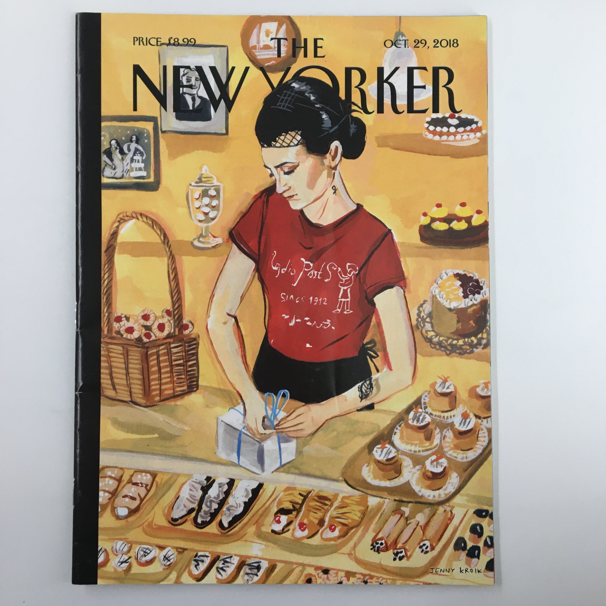 The New Yorker Magazine October 29 2018 Arthur Avenue by Jenny Kroik No Label