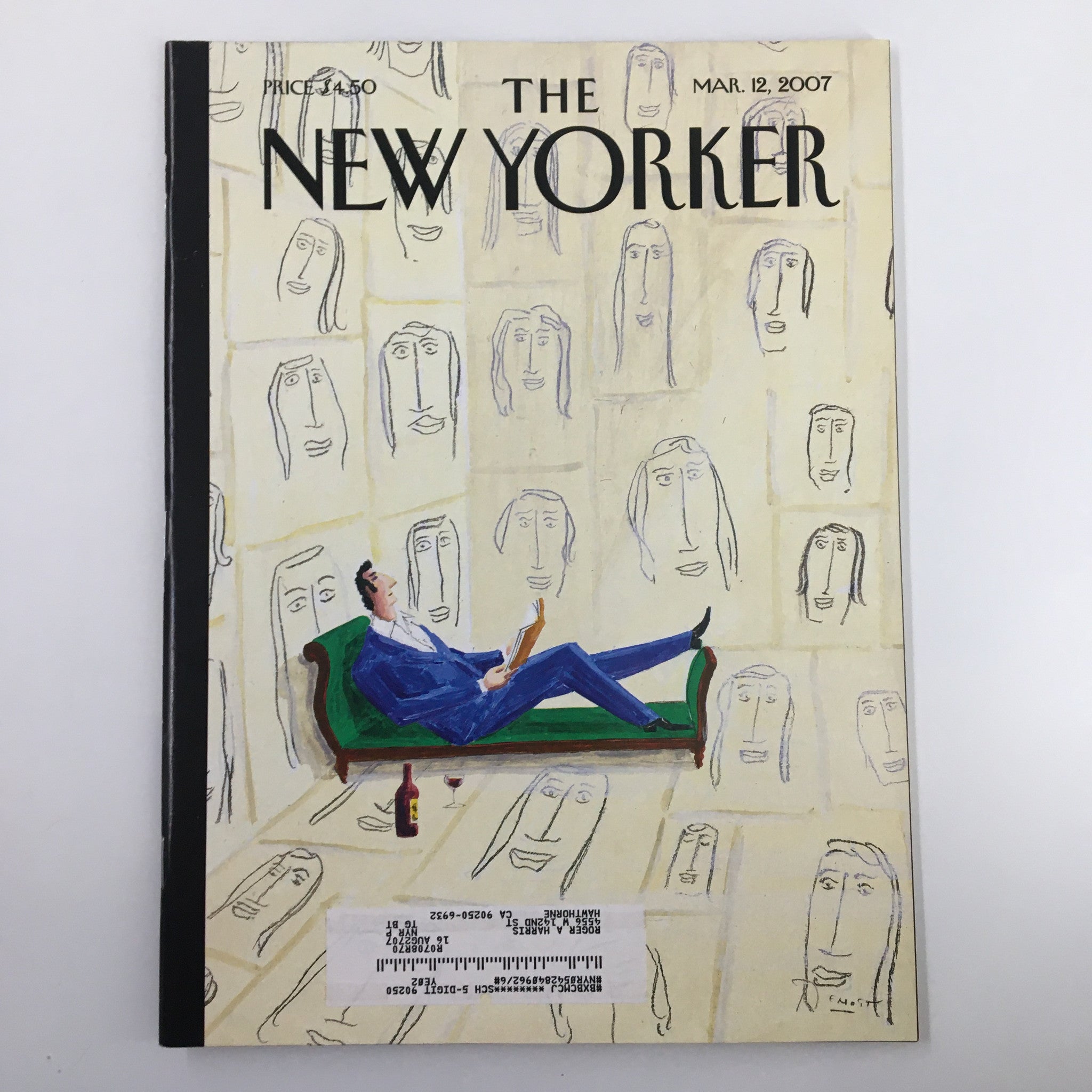 The New Yorker Magazine March 12 2007 The Man Who Loved Women Benoit van Innis