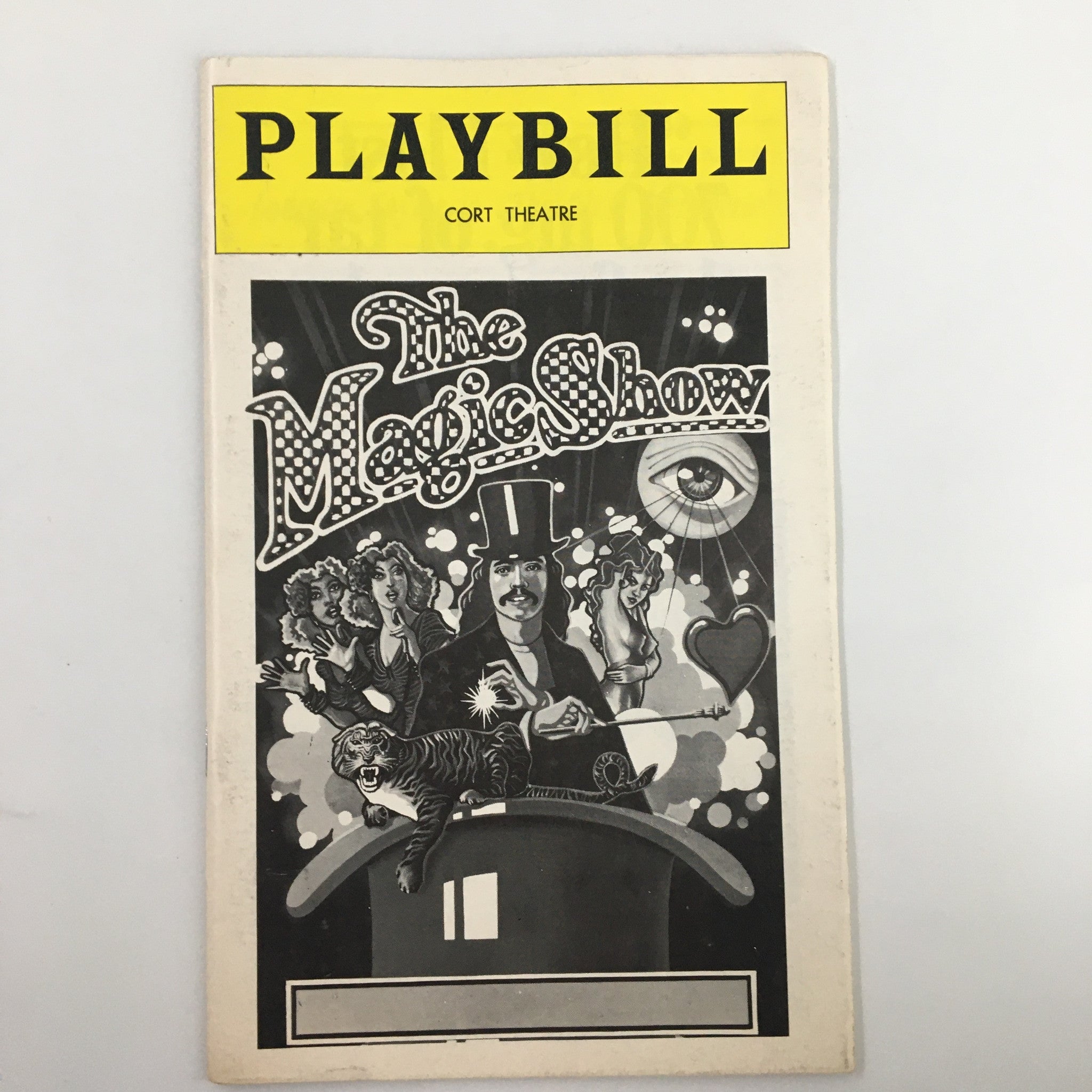 1975 Playbill Cort Theatre Joseph Beruh The Magic Show by Grover Dale