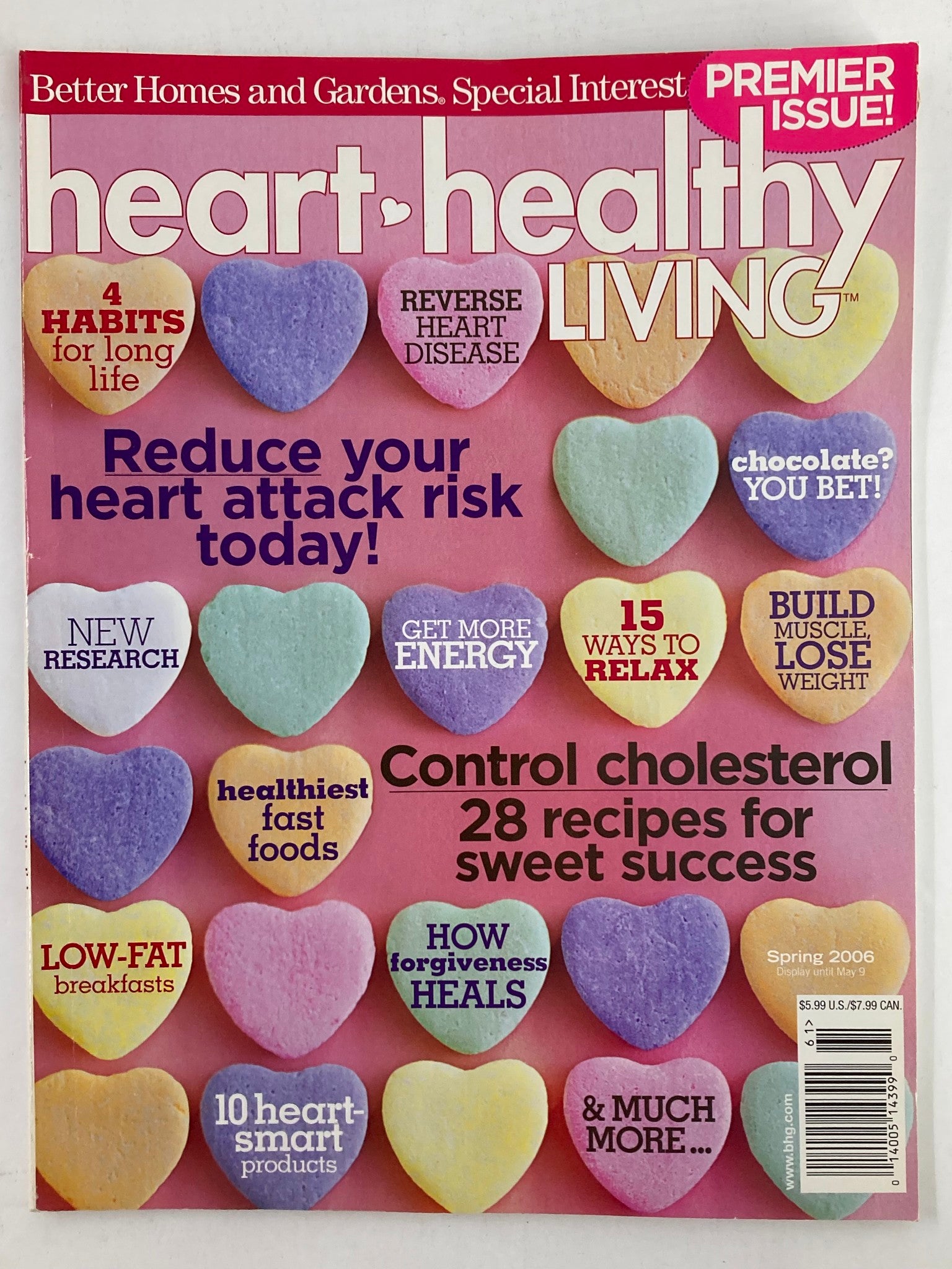 Better Homes & Gardens Magazine Spring 2006 Heart Healthy Living No Label