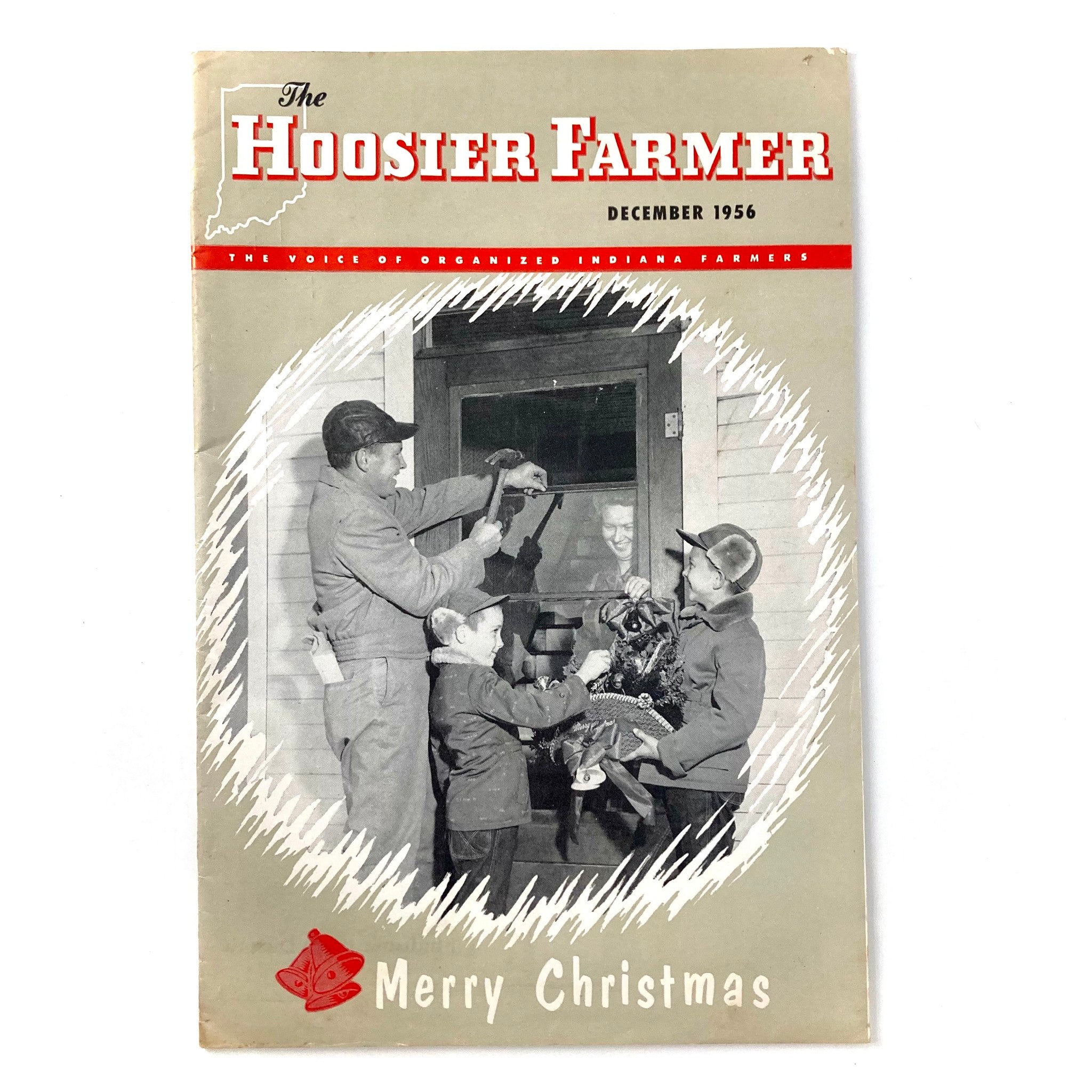 VTG The Hoosier Farmer Magazine December 1956 The Wade Martindale Family