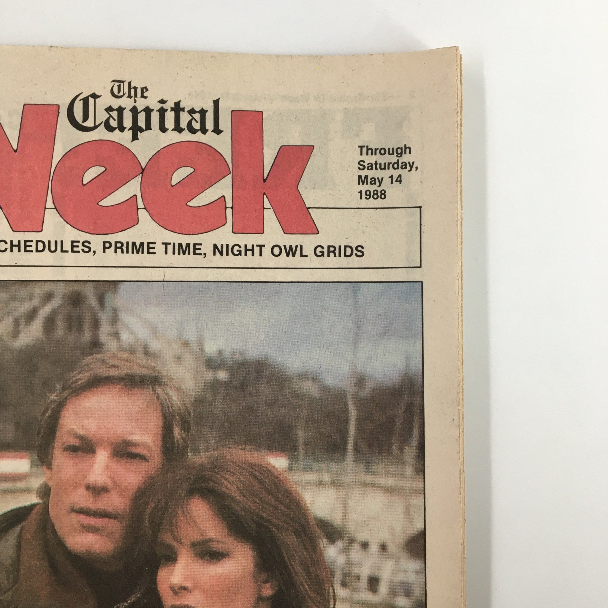 VTG The Capital TV Week May 1988 The Bourne Identity Best Selling Novel No Label