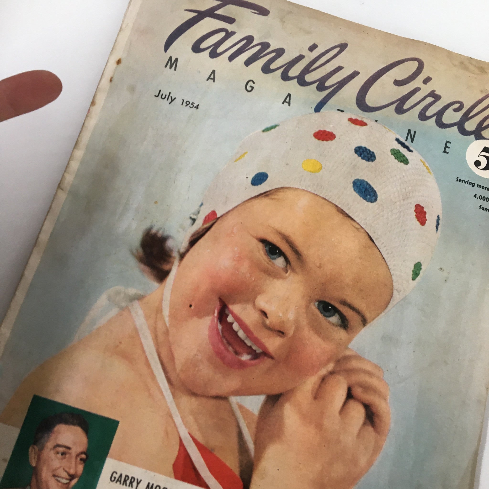 VTG Family Circle Magazine July 1954 Garry Moore Thinks You're Great No Label