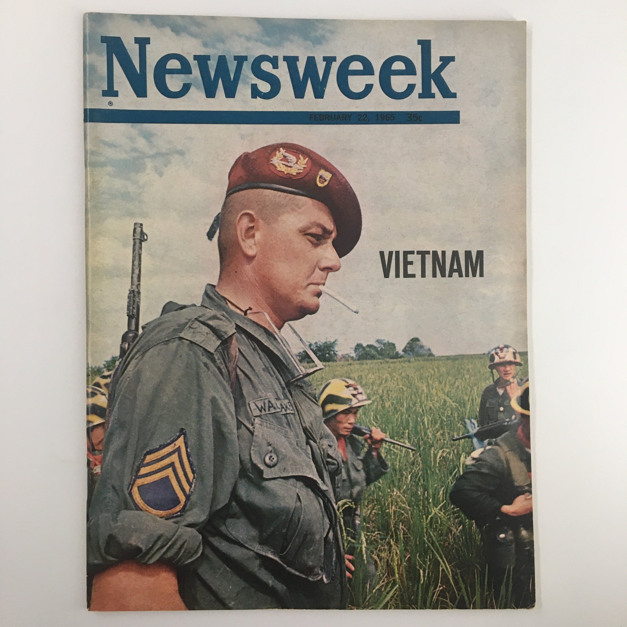 VTG Newsweek Magazine February 22 1965 The Vietnam in Color No Label