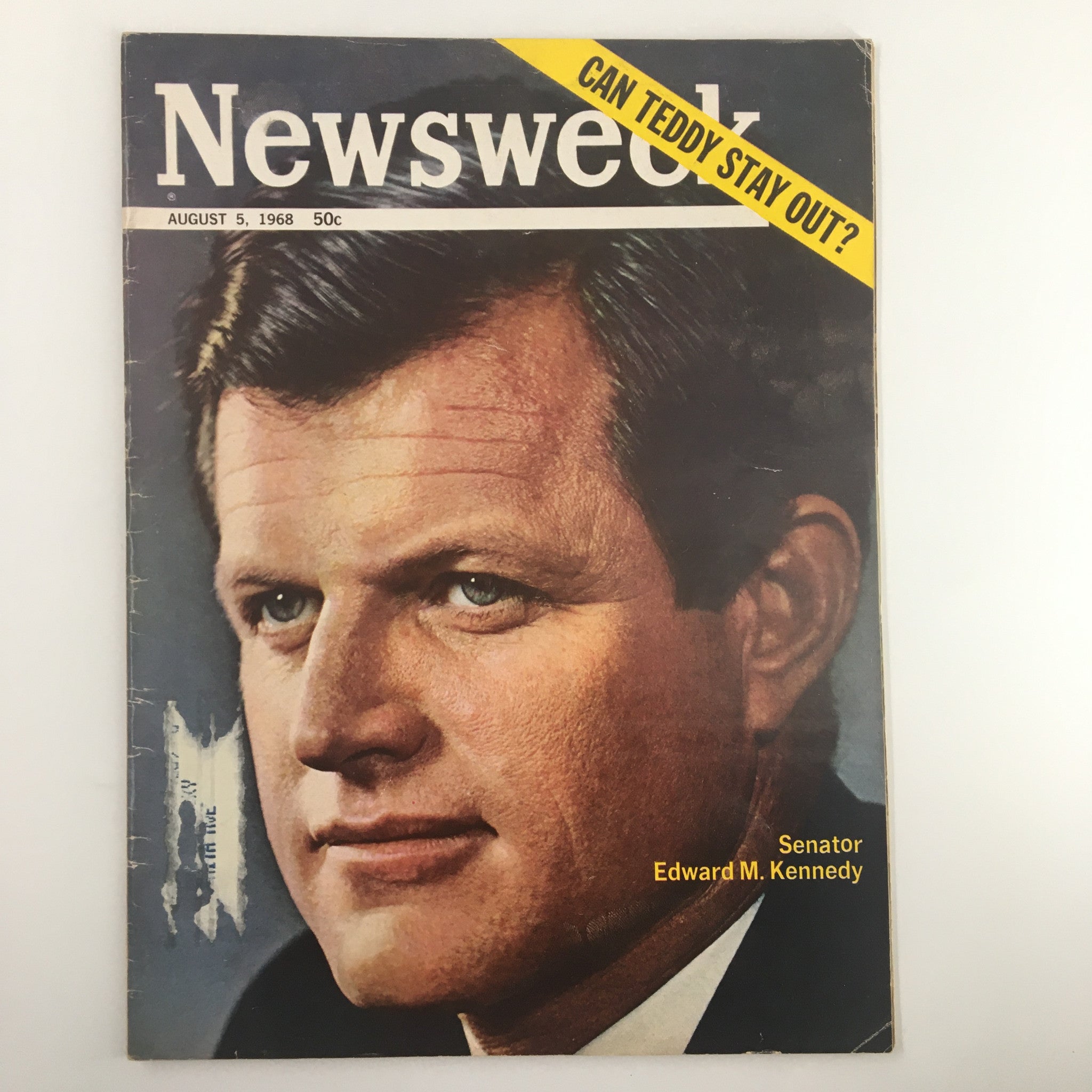 VTG Newsweek Magazine August 5 1968 Senator Edward M. Kennedy