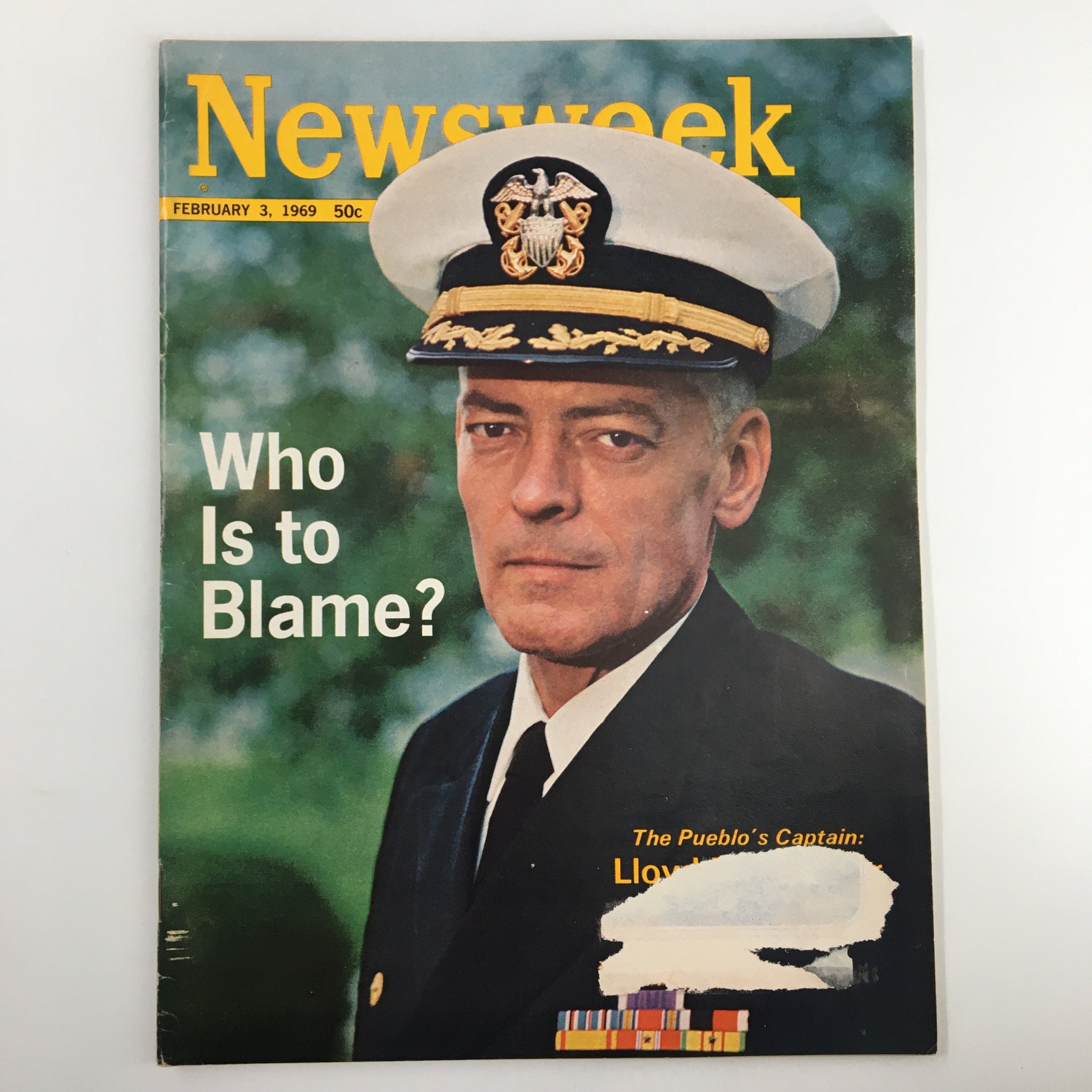 VTG Newsweek Magazine February 3 1969 Captain Lloyd M. Bucher