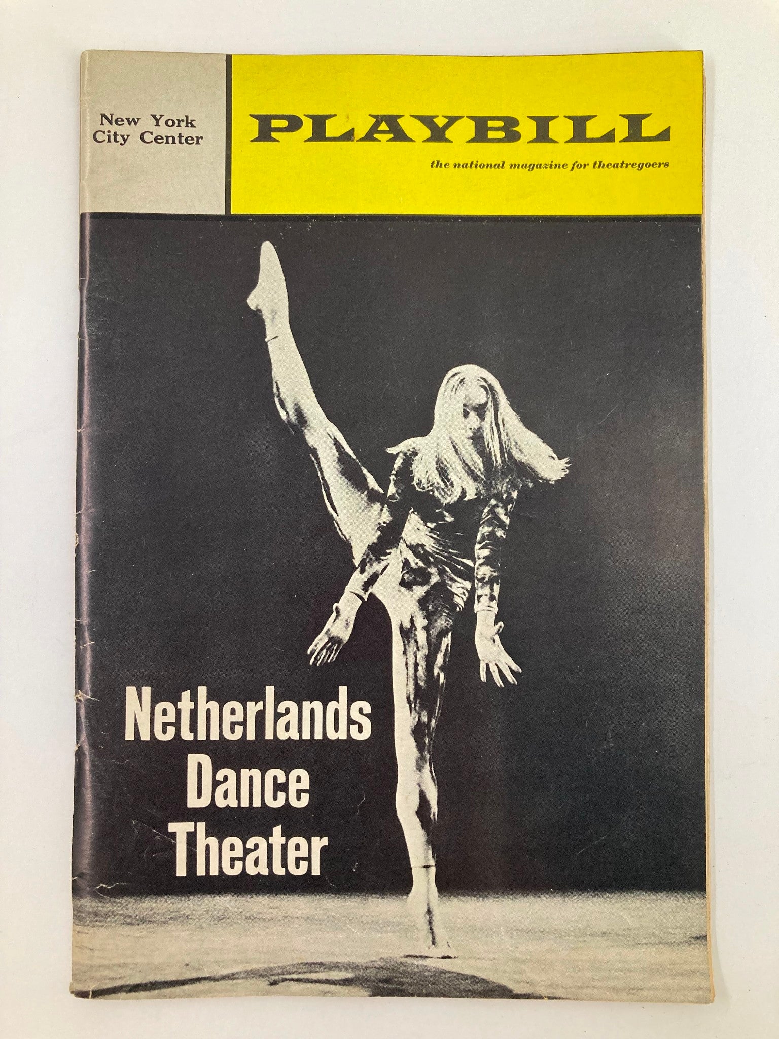 1968 Playbill New York City Center Netherlands Dance Theater by Carel Birnie