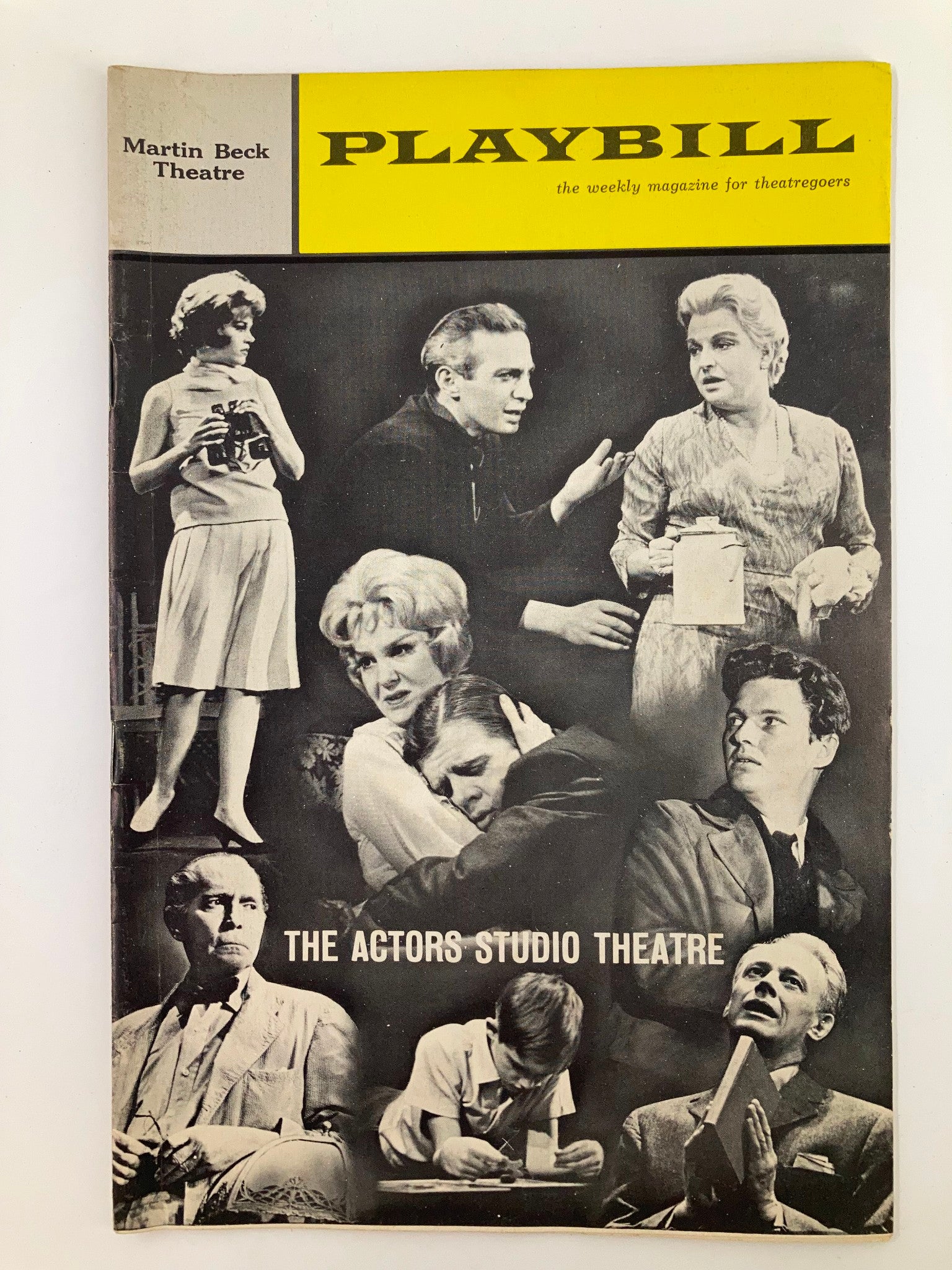 1963 Playbill Martin Beck Theatre The Actors Studio Theatre in Strange Interlude